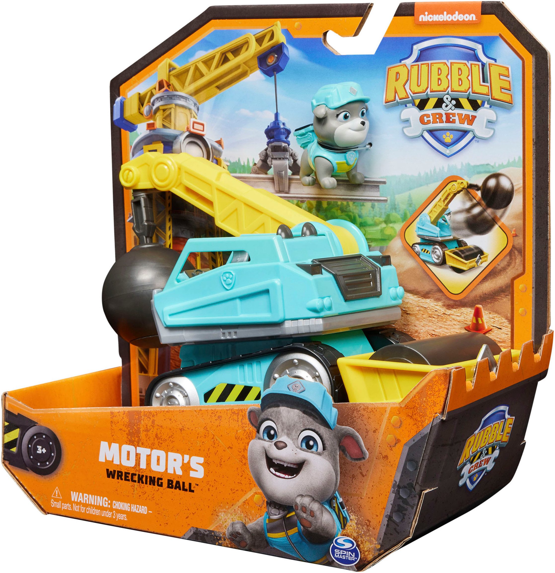 Spin Master Speelgoedauto Rubble & Crew - Core Vehicle Solid Motor