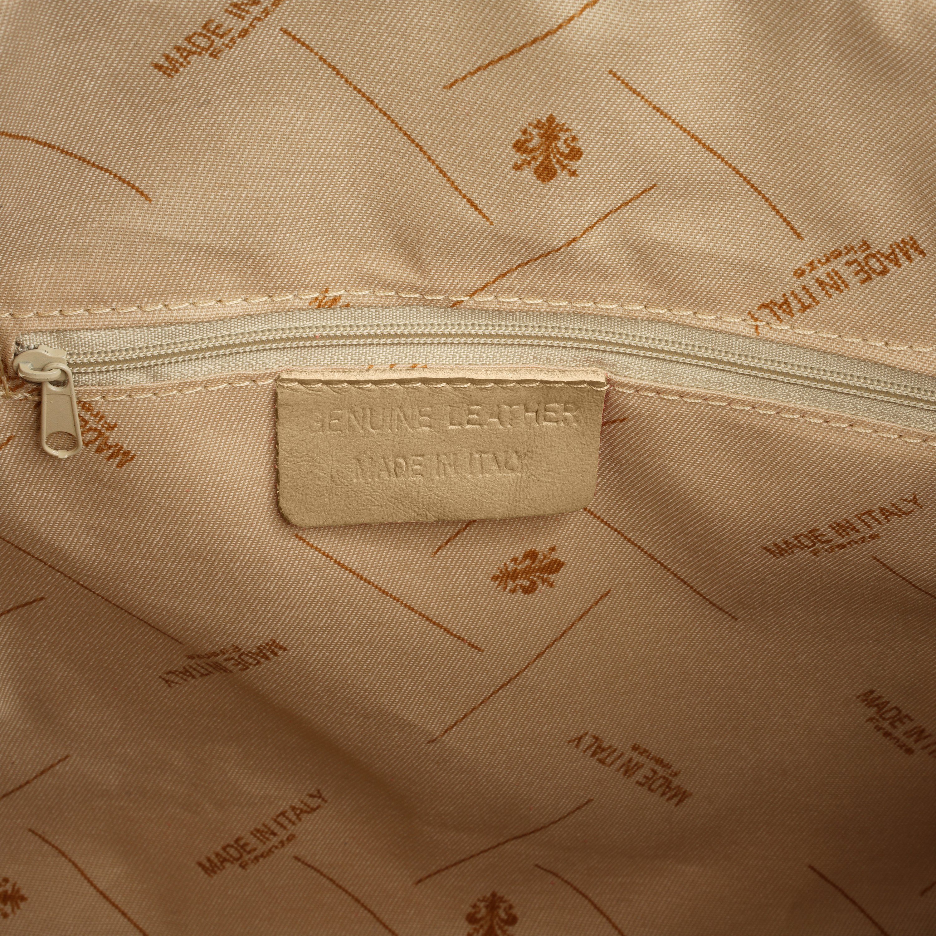 Cluty Tas echt leer, made in italy