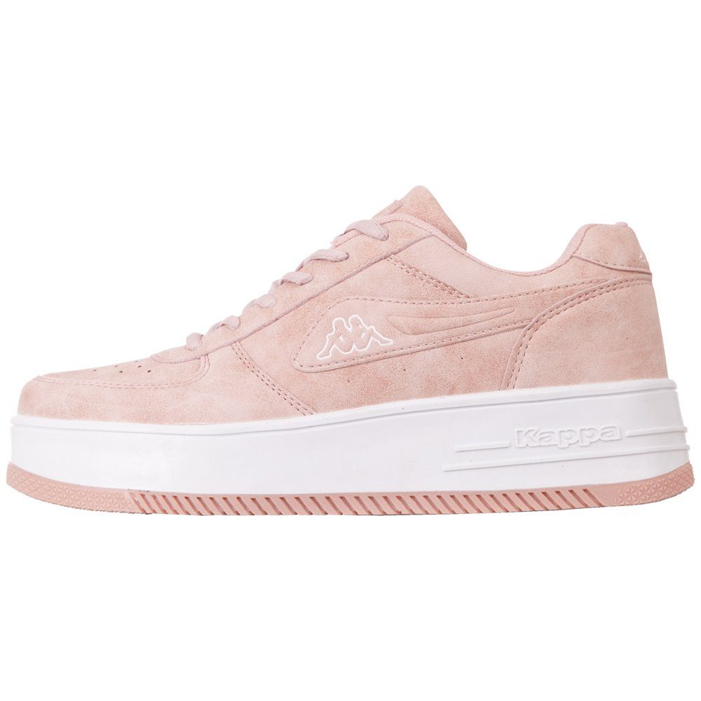 Kappa Plateausneakers met tweekleurige plateauzool