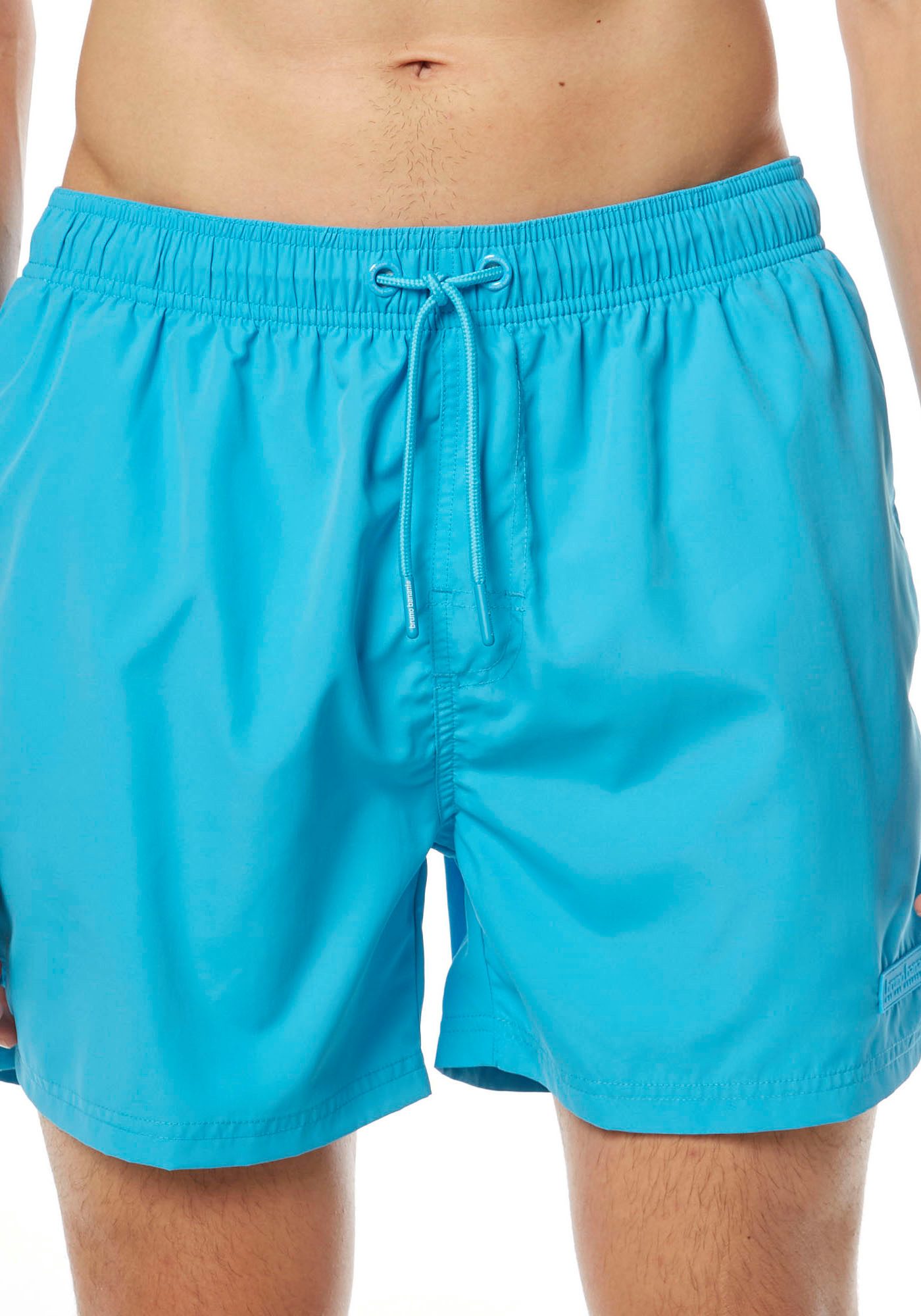 Bruno Banani Zwemshort Boxer Wave Line 2.0 Swim met tunnel-elastische tailleband