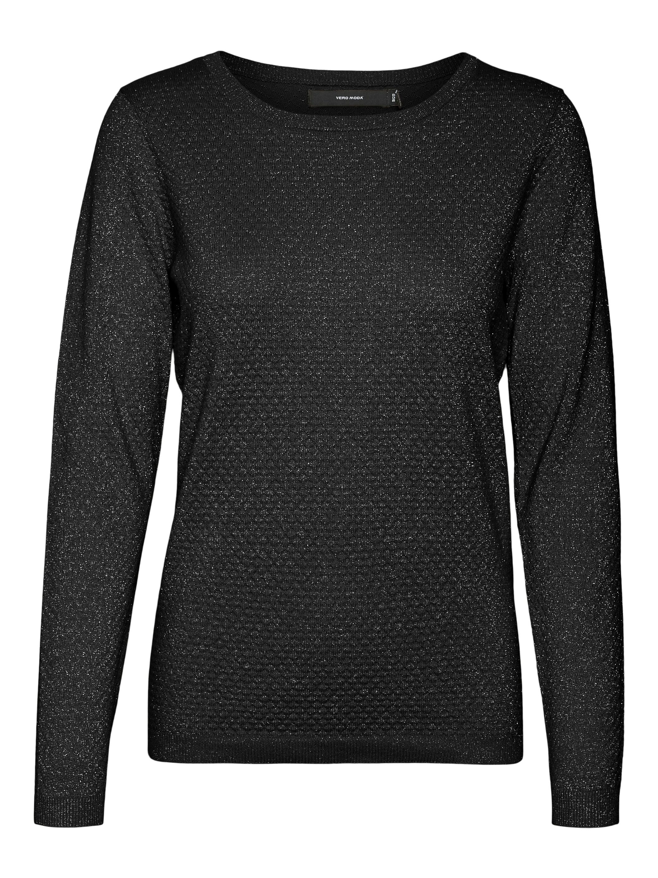 Vero Moda Trui met ronde hals VMCARE SHINE LS O-NECK PULLOVER