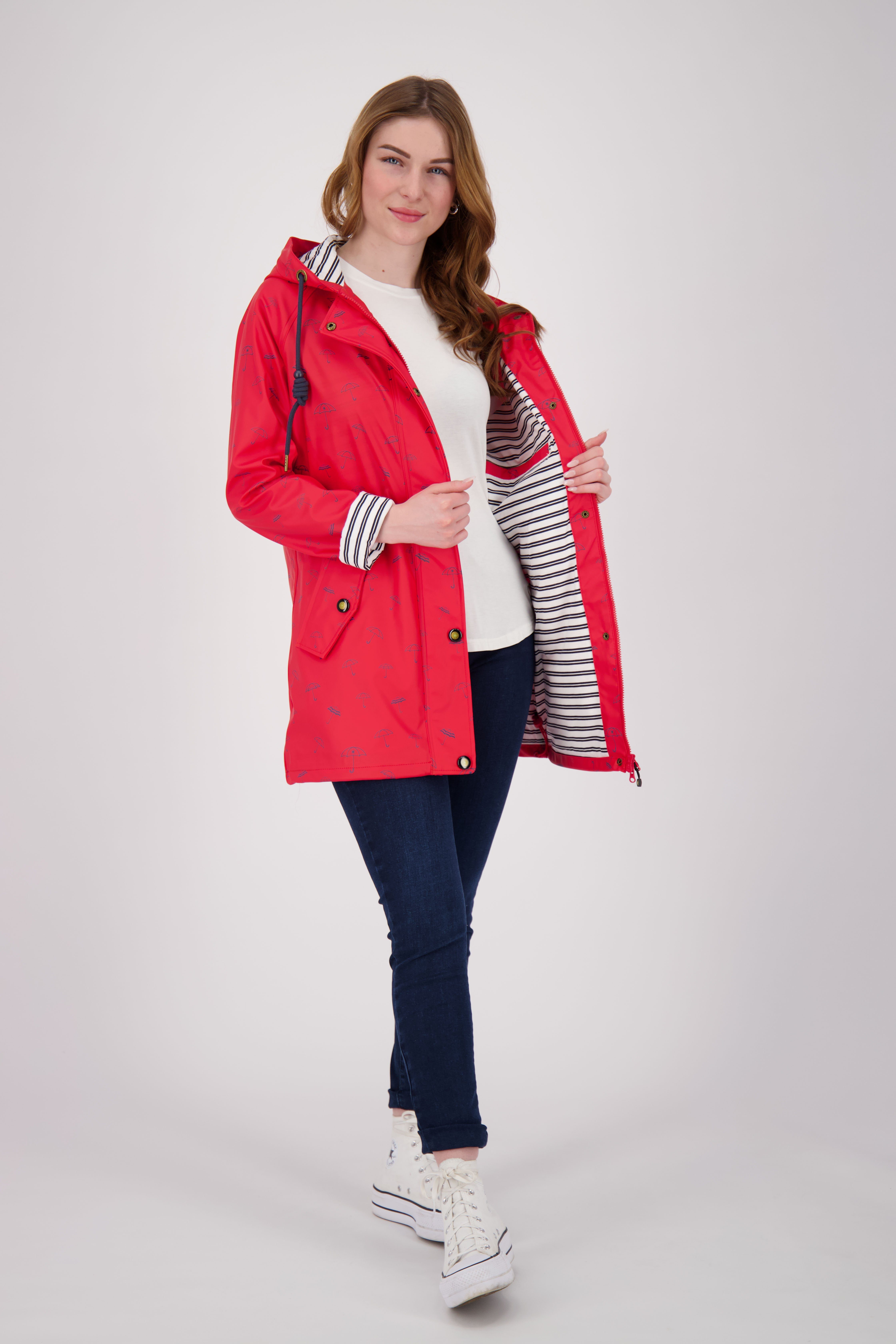 DEPROC Active Regenjack Friesennerz WIZZARD PEAK WOMEN UMBR