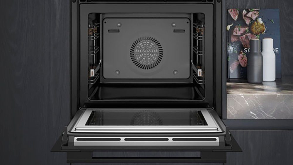 SIEMENS Inbouw oven met magnetron HM736GAB1