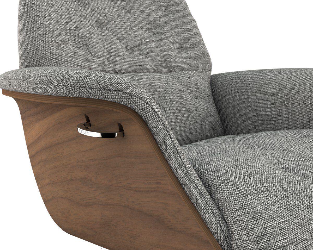 FLEXLUX Relaxfauteuil Volden, functionele stoel, gestoffeerde stoel, armleuningen, TV-fauteuil