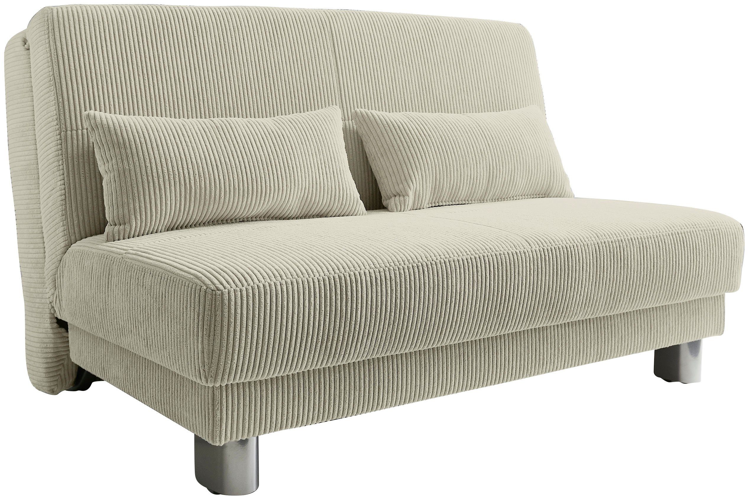 INOSIGN Slaapbank GINA in een handomdraai van bank in bed te veranderen beige, slaapbanken, 80 cm x 195 cm