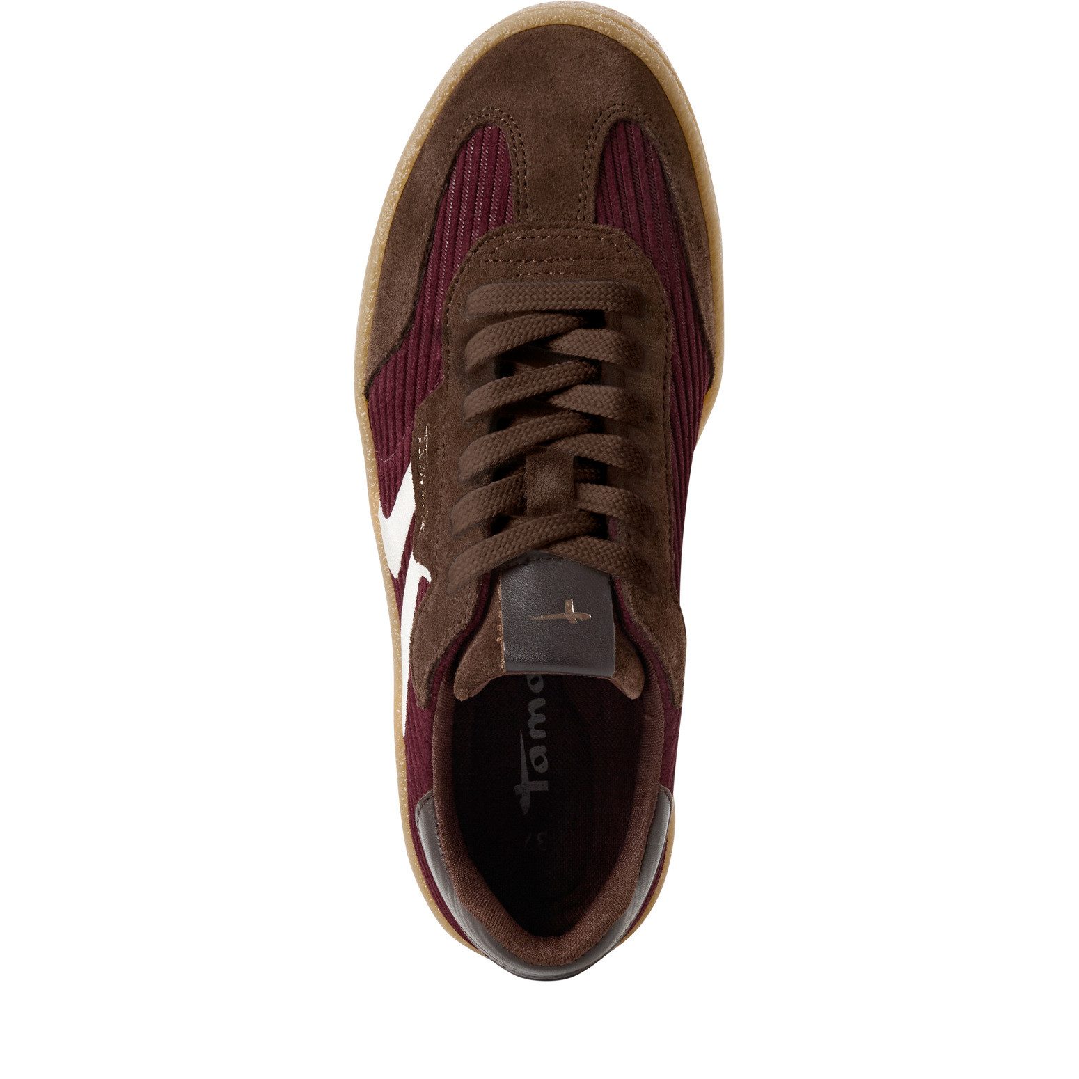 Tamaris Plateausneakers , vrijetijdsschoen, halfschoen, veterschoen met gepolsterde schacht