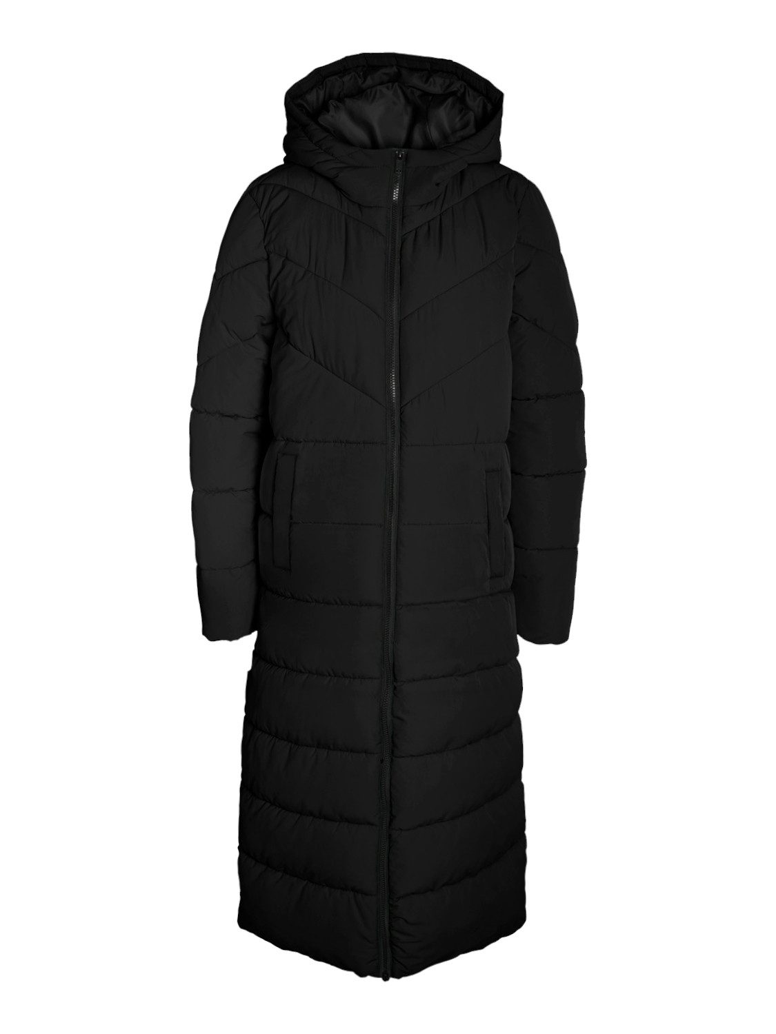 Noisy may Gewatteerde jas NMDALCON L/S X-LONG COAT NOOS FWD
