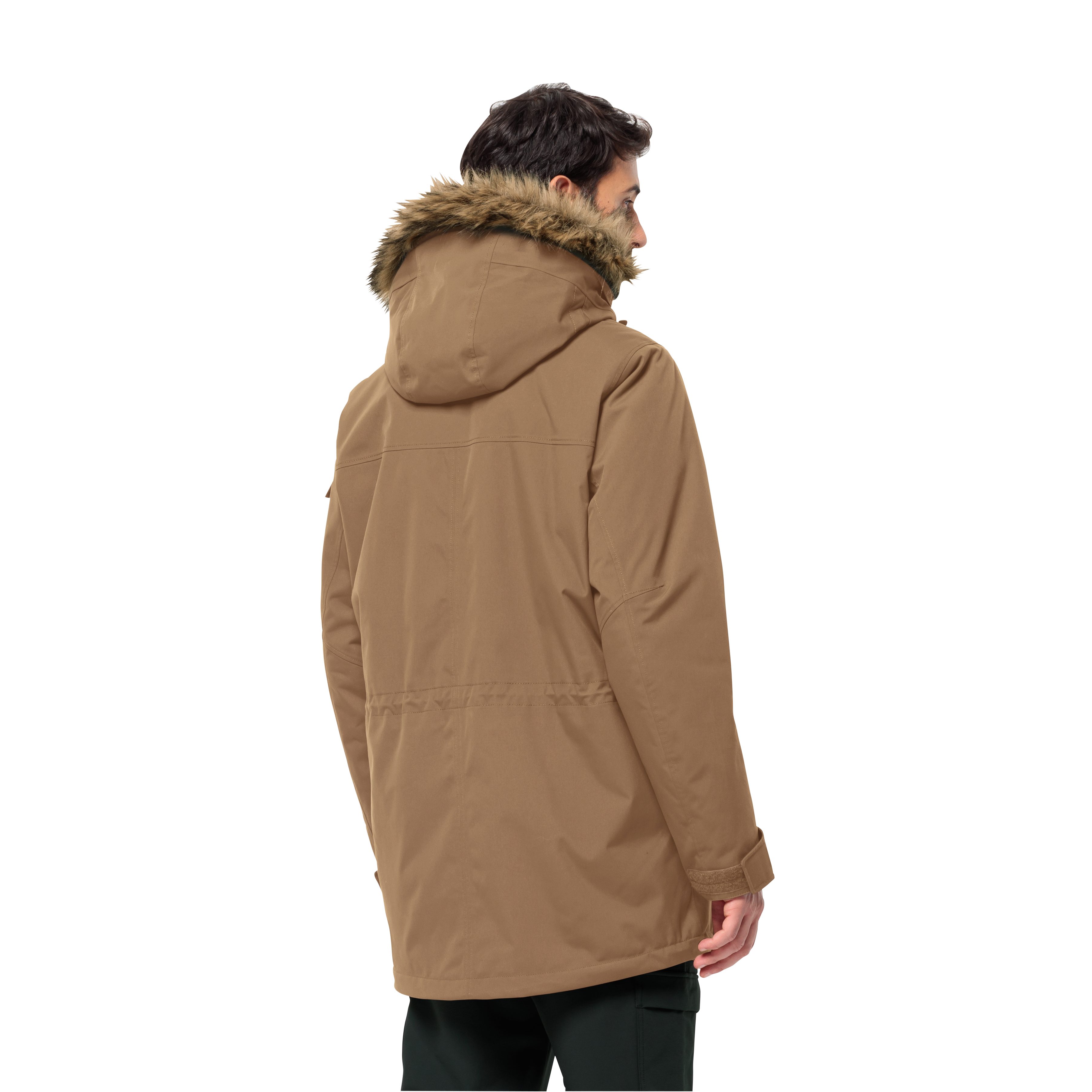 Jack Wolfskin Parka GLACIER CANYON PARKA met kunstvezelvulling