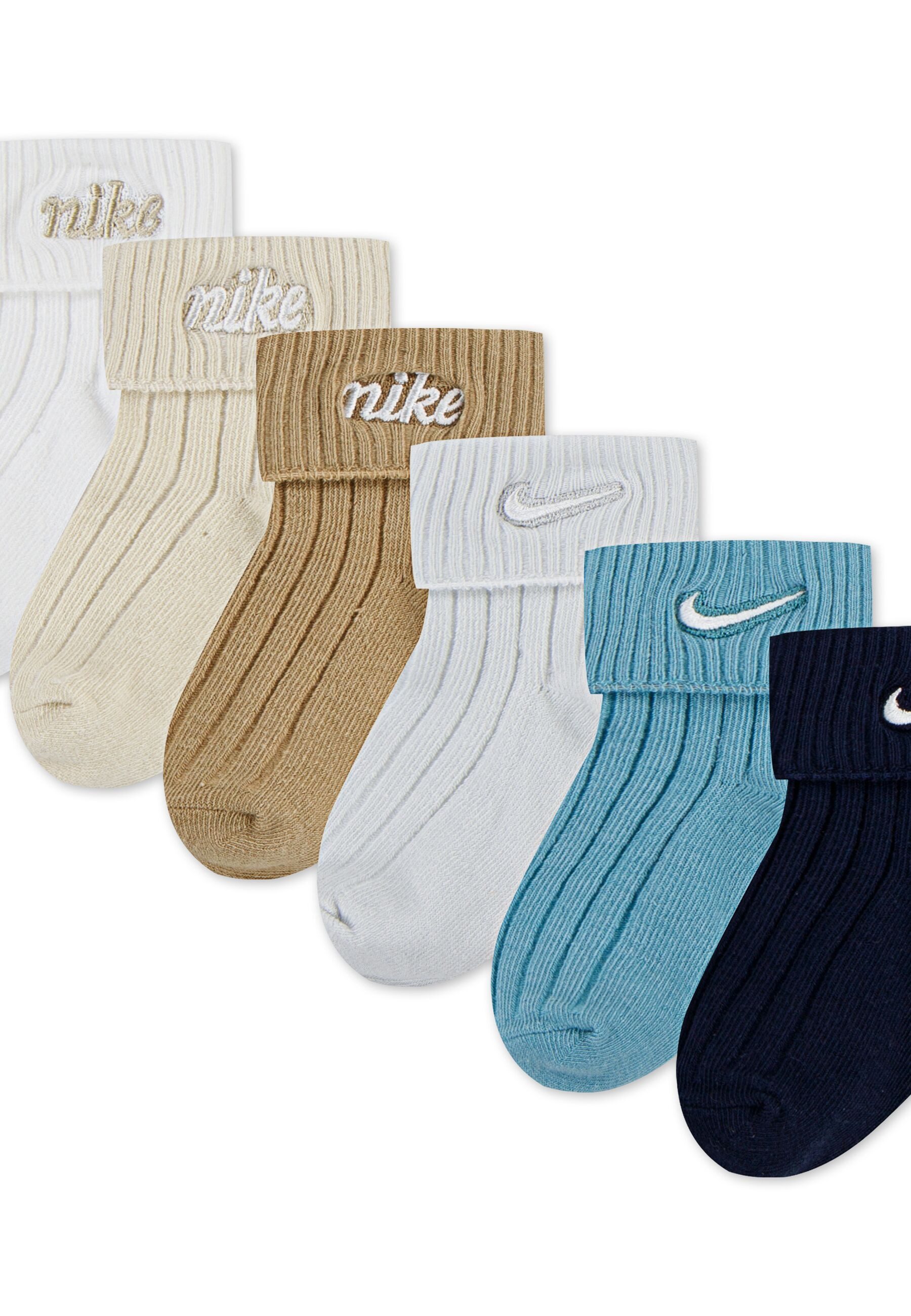 Nike Sportswear Sokken NHN 6PK RIB TURNCUFF INF SOCK für Kinder (6 paar)