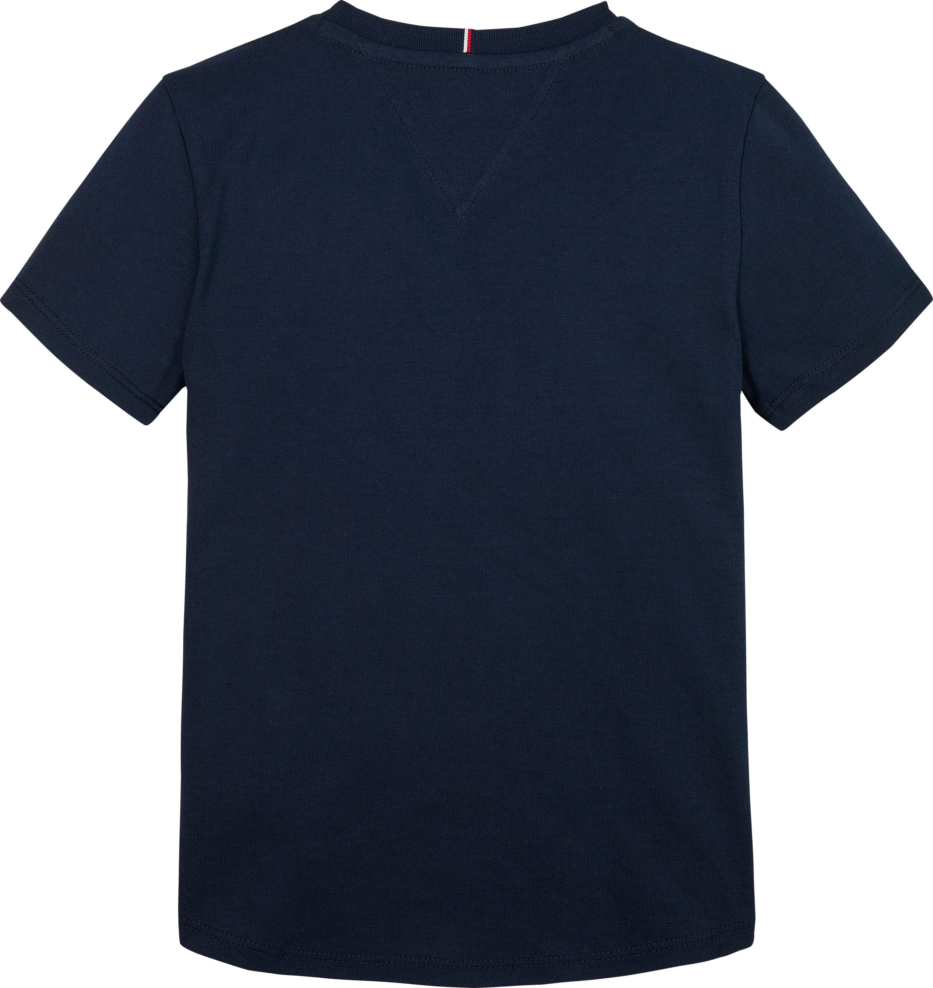Tommy Hilfiger T-shirt TOMMY SCRIPT TEE SS voor kinderen tot 16 jaar, glanzende print