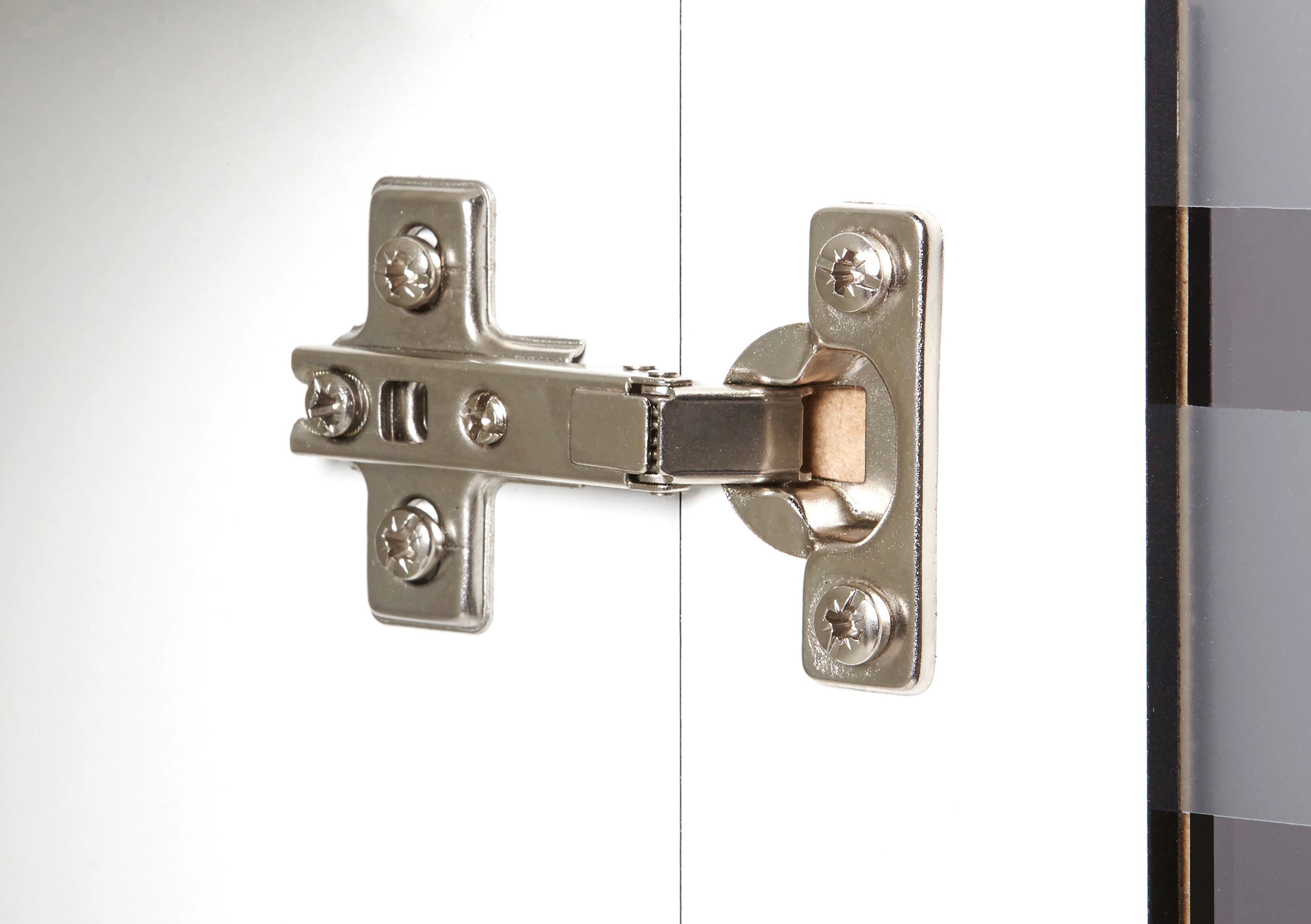 welltime Halfhoge kast Jaca Breedte 30 cm, met MDF-hoogglansfronten