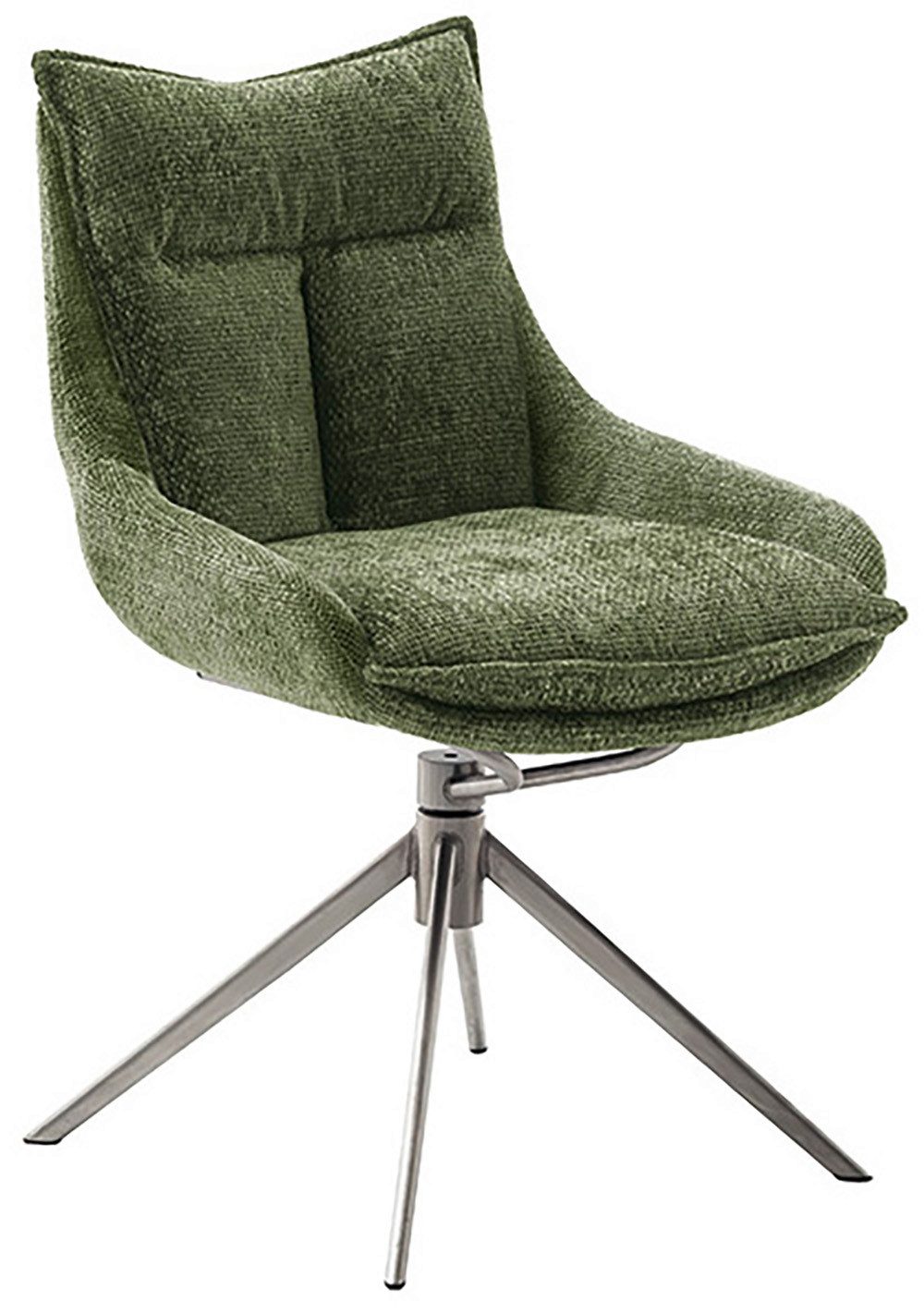 MCA furniture Eetkamerstoel Parker (2-set), draaibaar 360°, draai- & schommelfunctie, belastbaarheid 120 kg