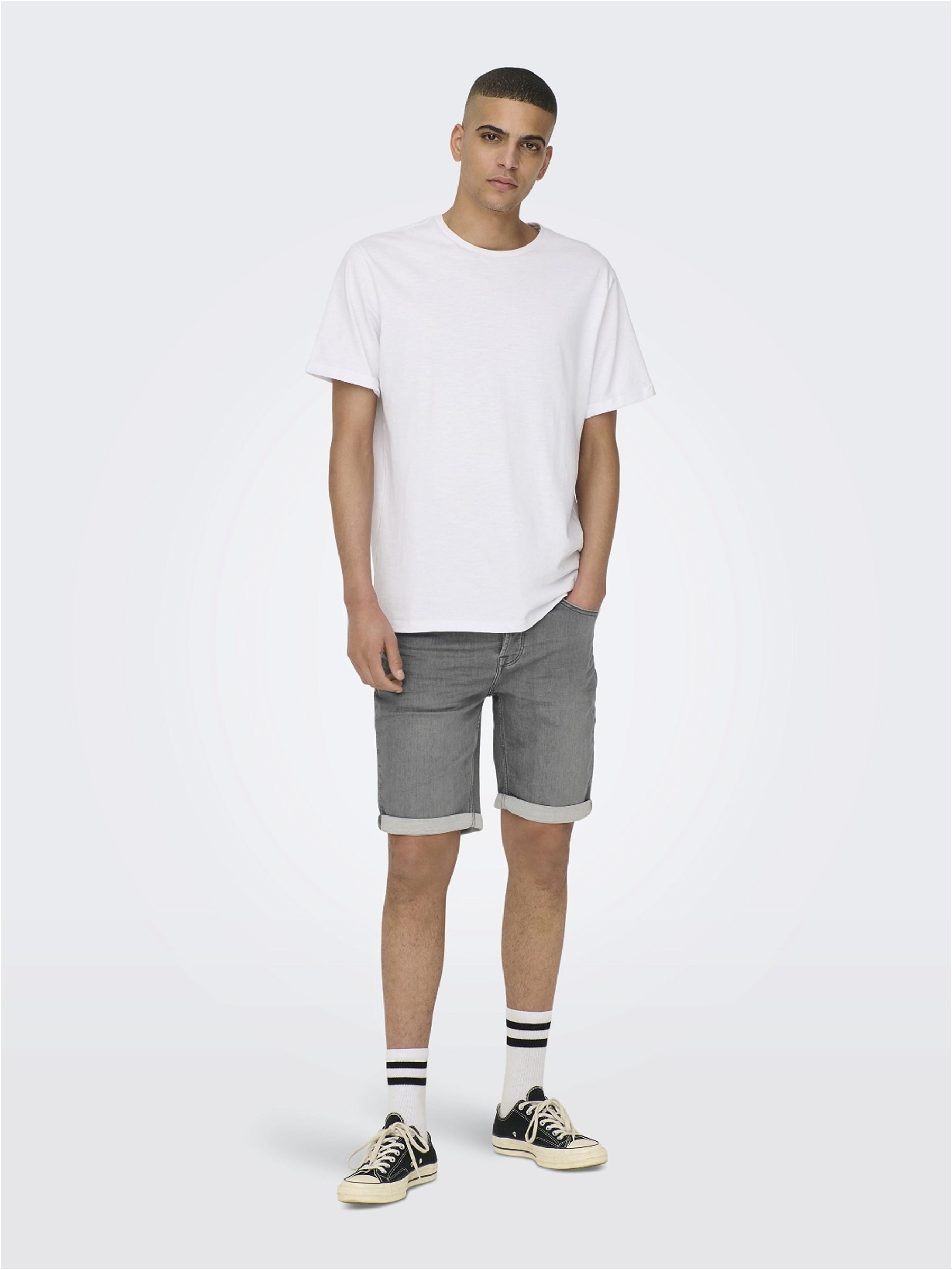 ONLY & SONS Jeansshort ONSPLY LIGHT BLUE 5189 SHORTS DNM NOOS