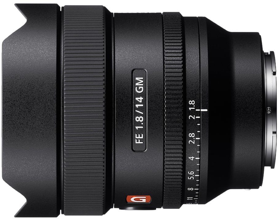 Sony Ultra-groothoekobjectief FE 14 mm F1.8 GM MILC