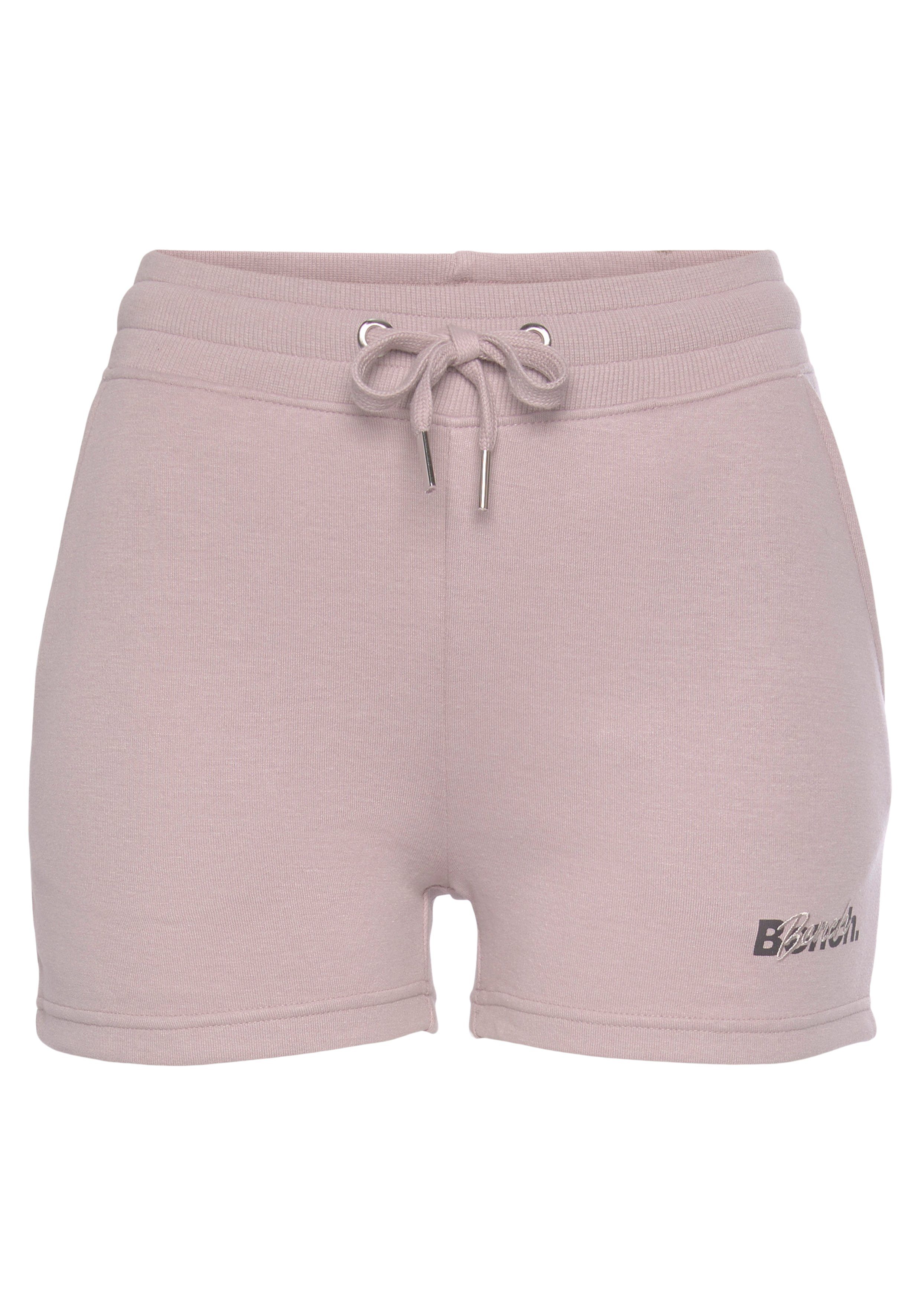 Bench. Loungewear Short met logoprint en borduursel