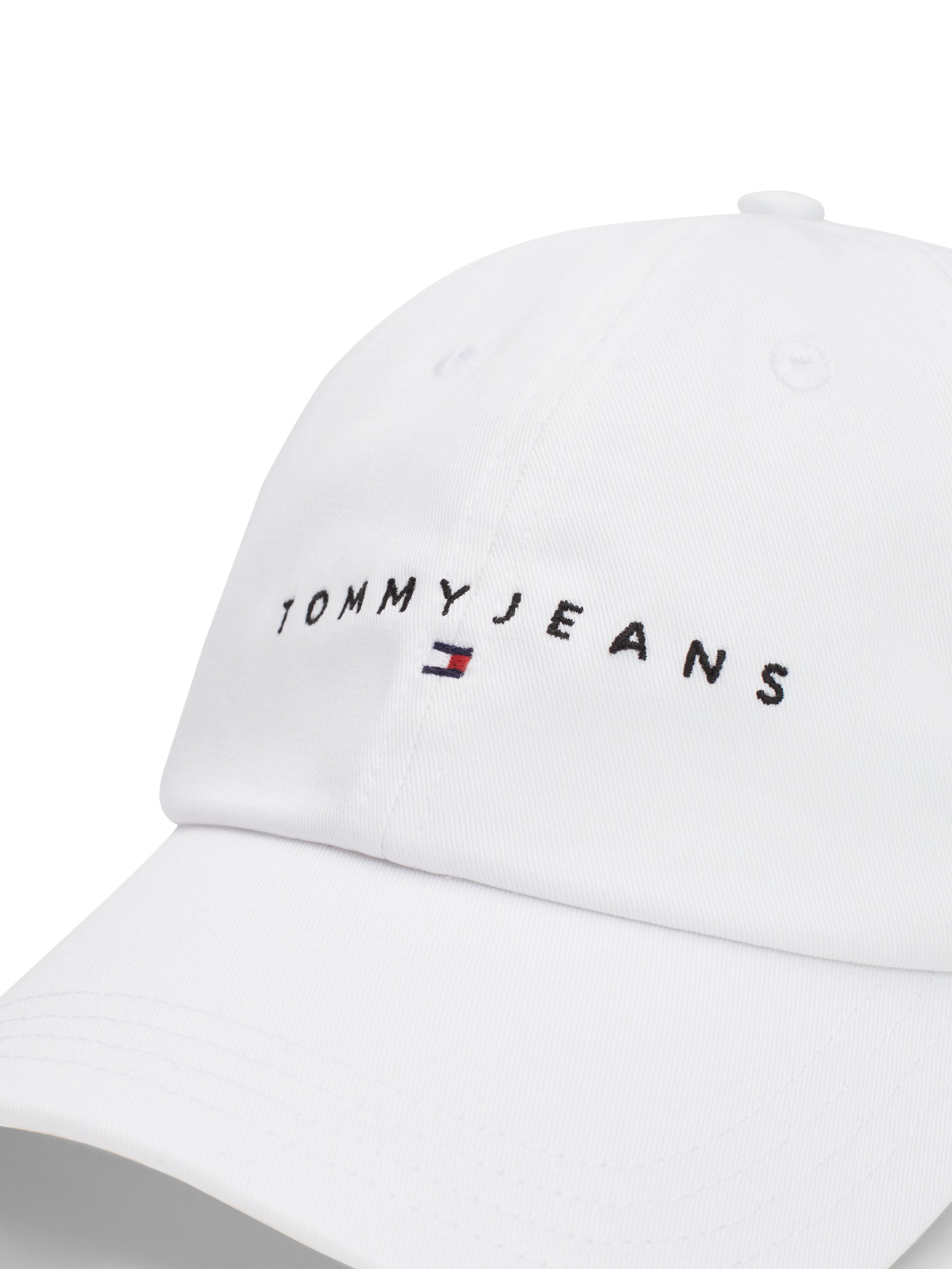 TOMMY JEANS Baseball pet TJM LINEAR LOGO 6-PANEL CAP met geborduurd logo-opschrift