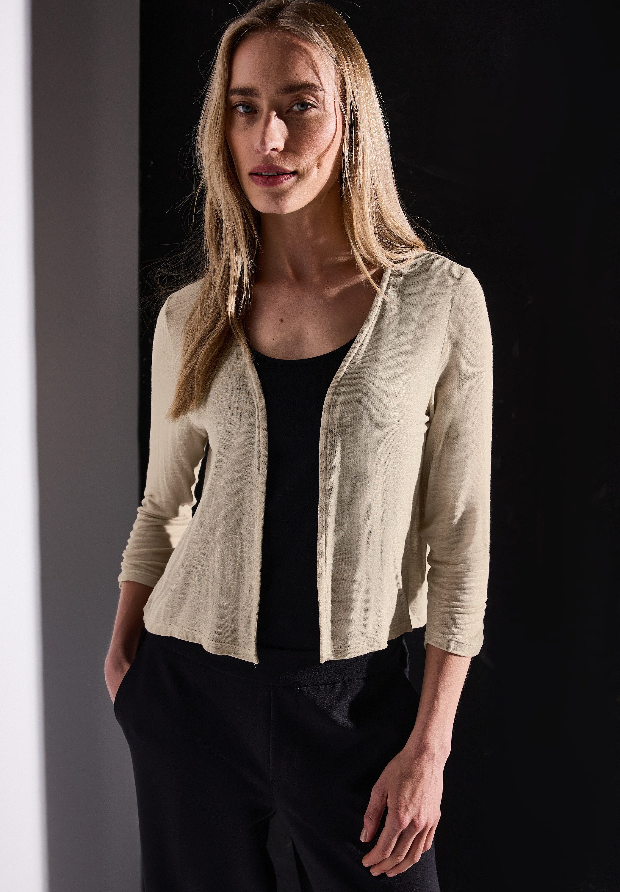 STREET ONE Shirtjasje Style Suse met 3/4-mouwen