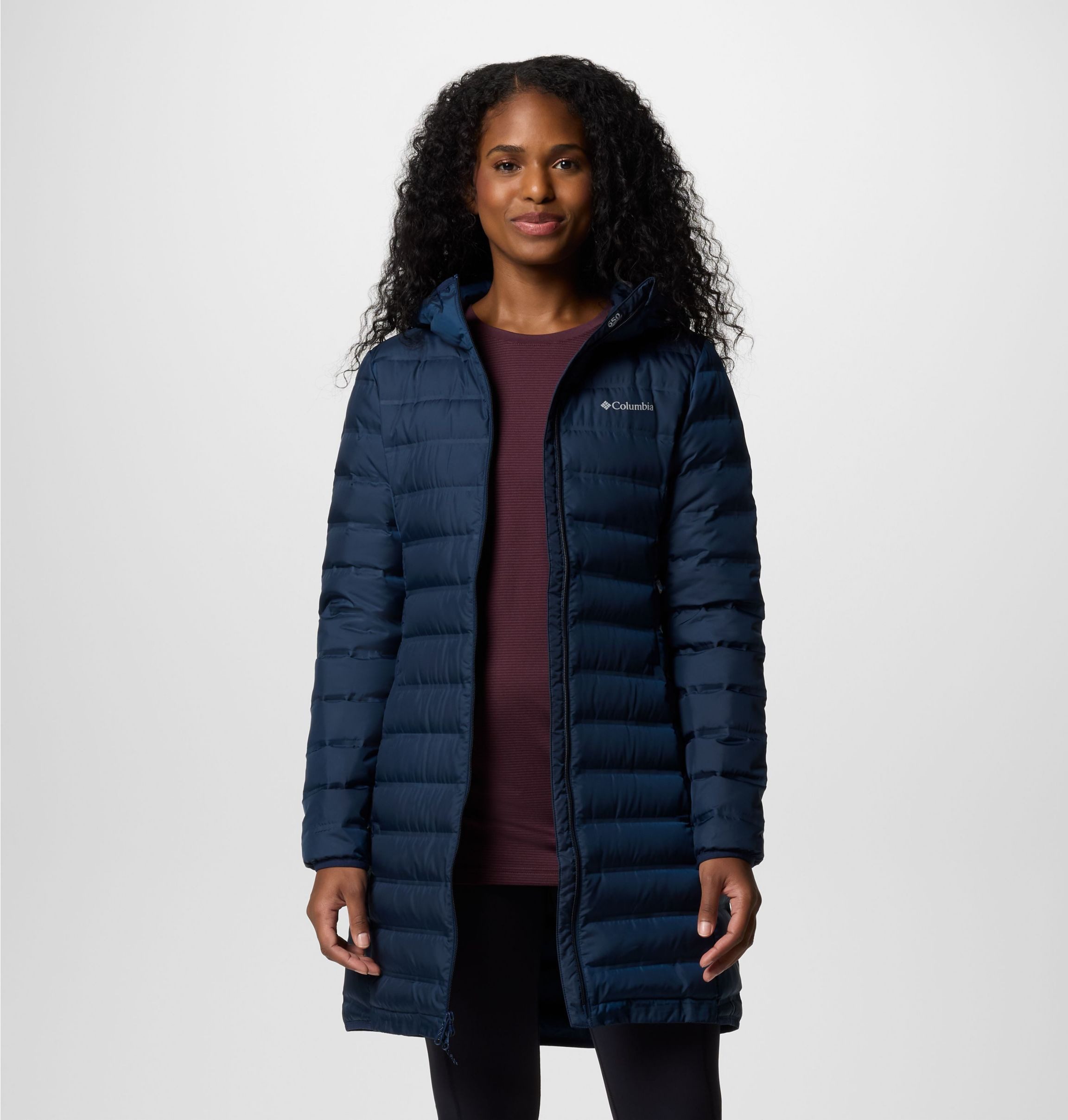 Columbia Donsjas LAKE 22 II DOWN LONG HOODED JACKET (1-delig)
