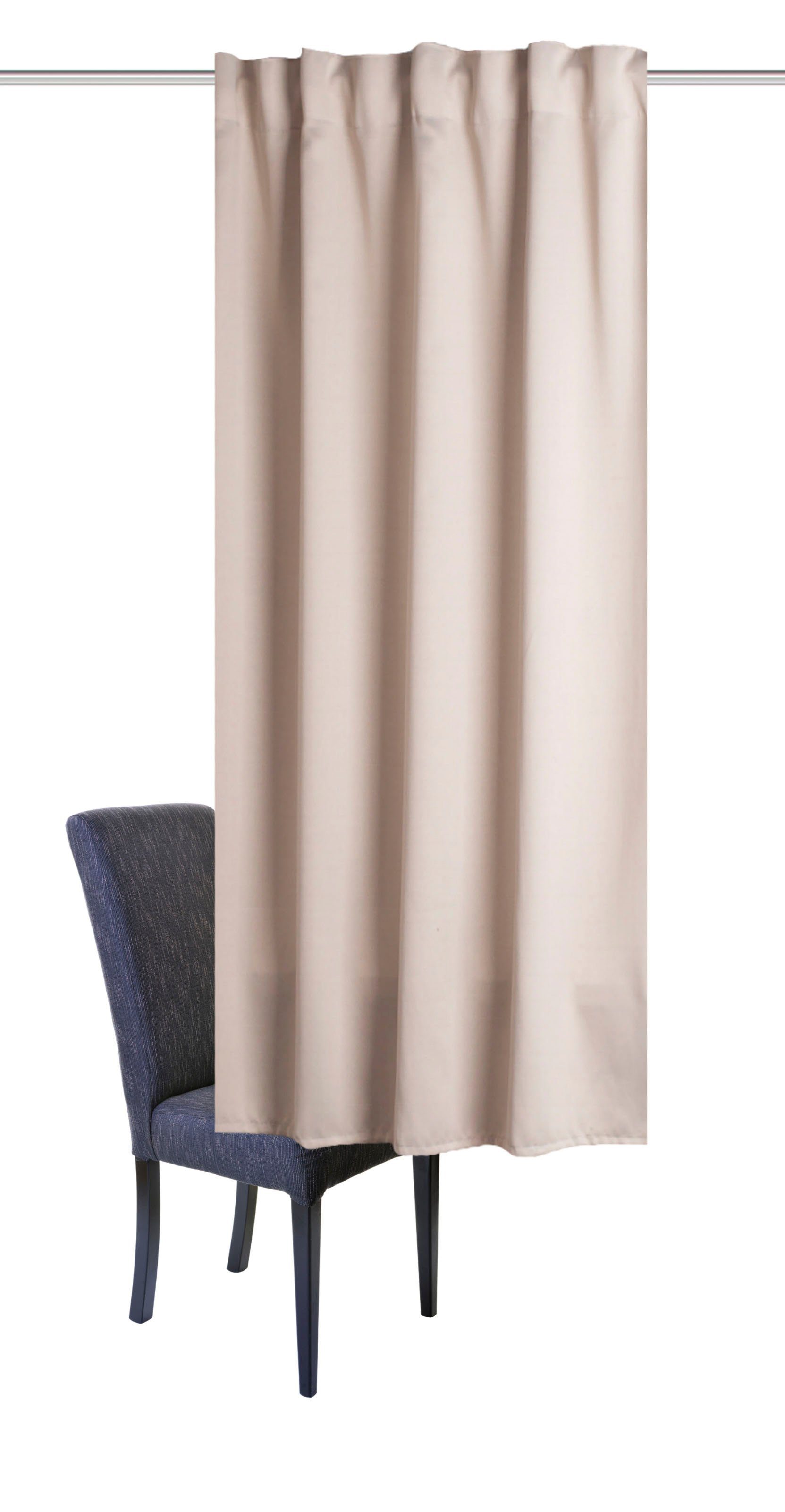 Home Basics Gordijn Blacky Kombibandschal BLACKY uni (1 stuk)