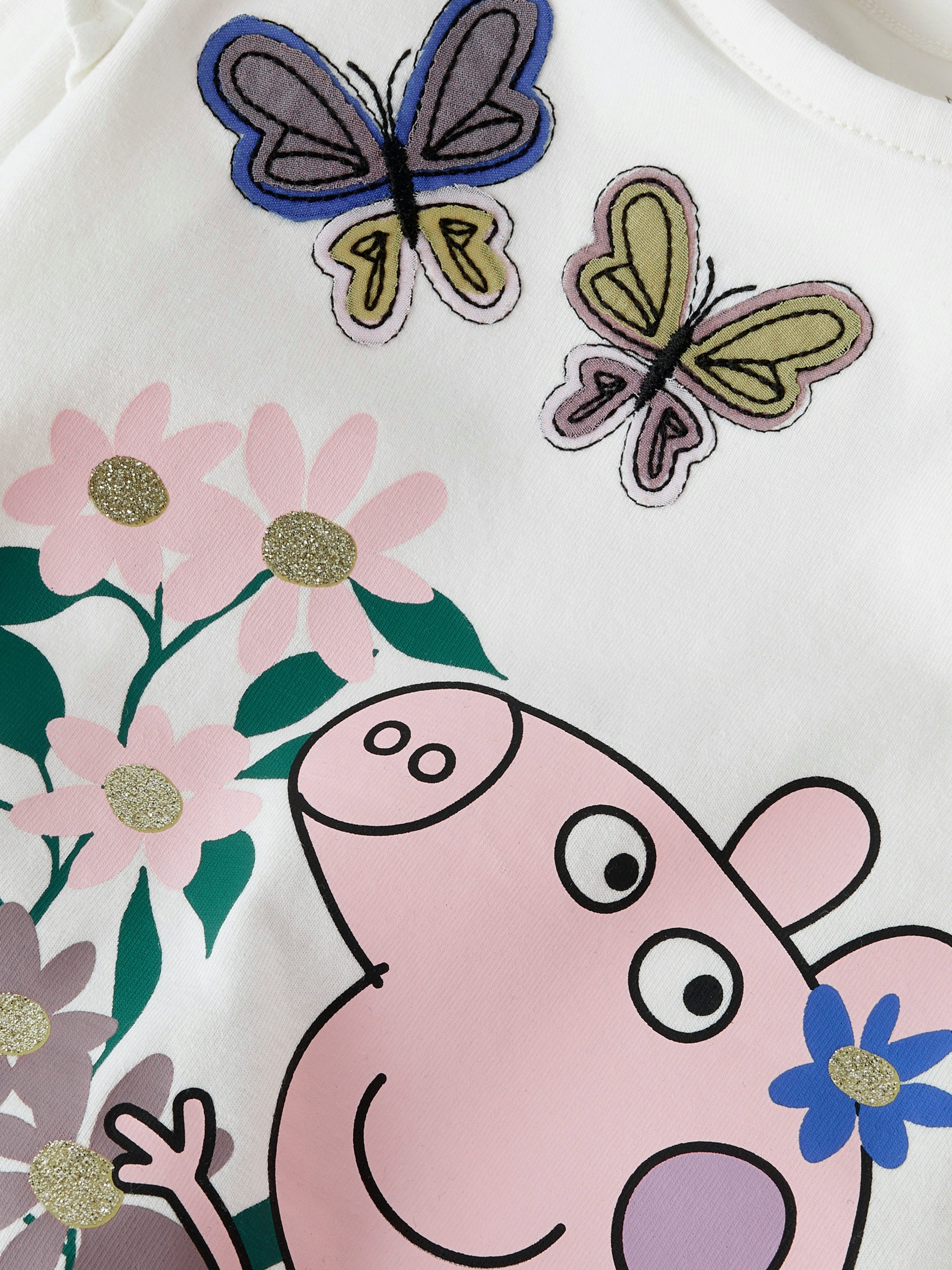 Name It Shirt met lange mouwen NMFANNA PEPPA LS TOP BOX CPLG