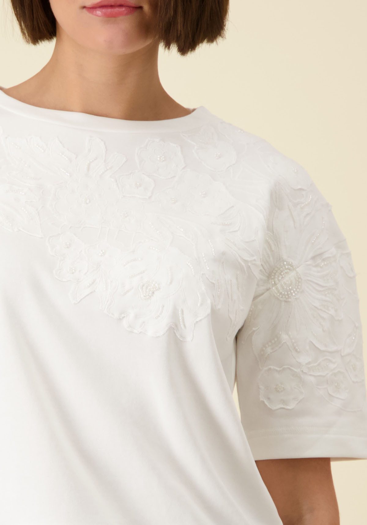 Monari Sweatshirt Met een ronde hals