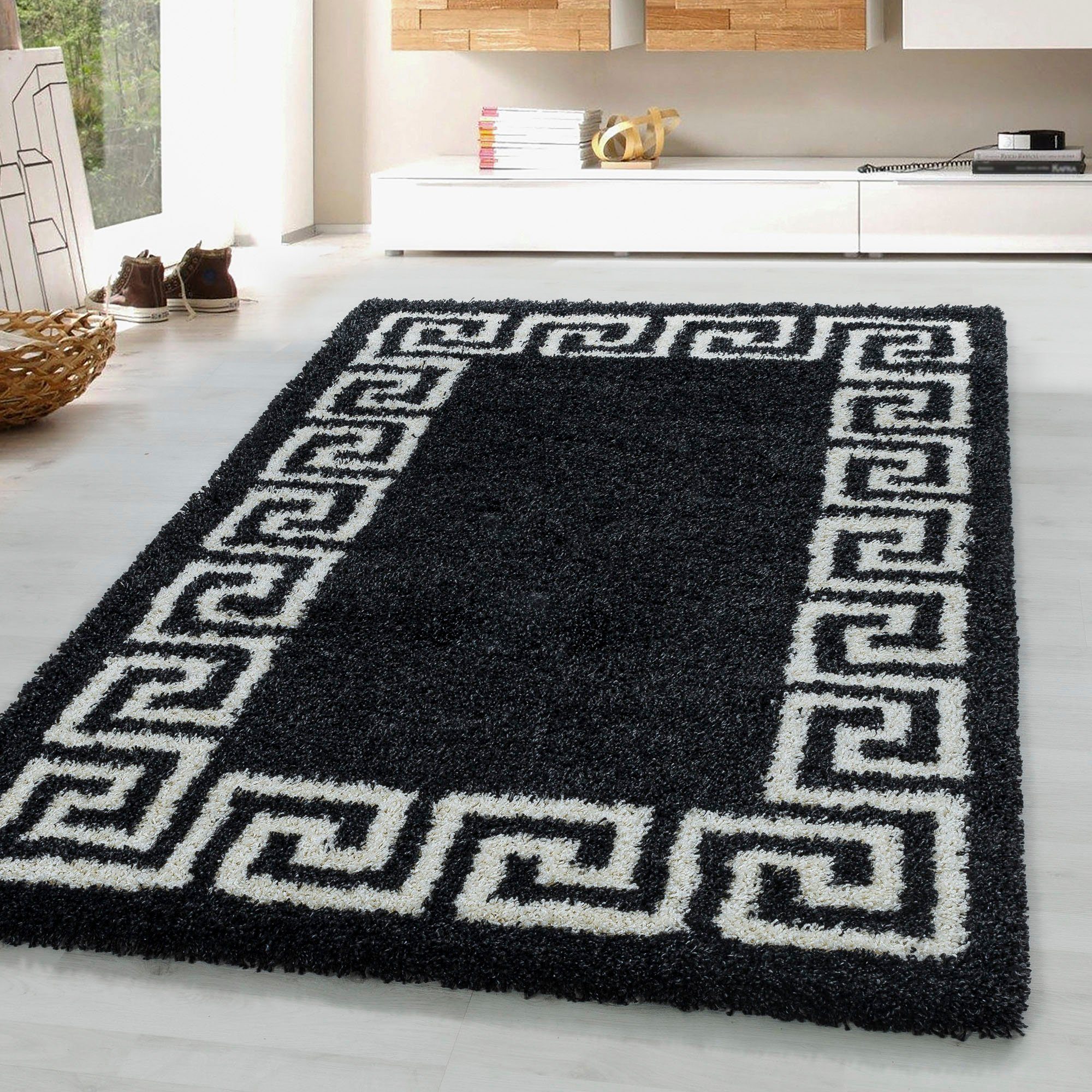 Ayyildiz Teppiche Hoogpolig vloerkleed HERA 3301