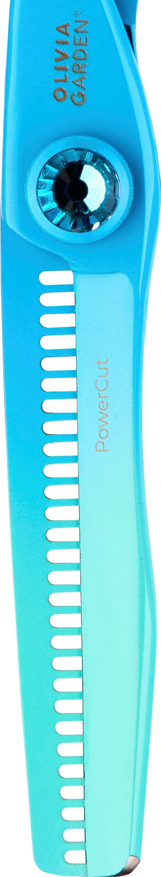 OLIVIA GARDEN Haarschaar PowerCut Rainbow Blue 6,0 inch