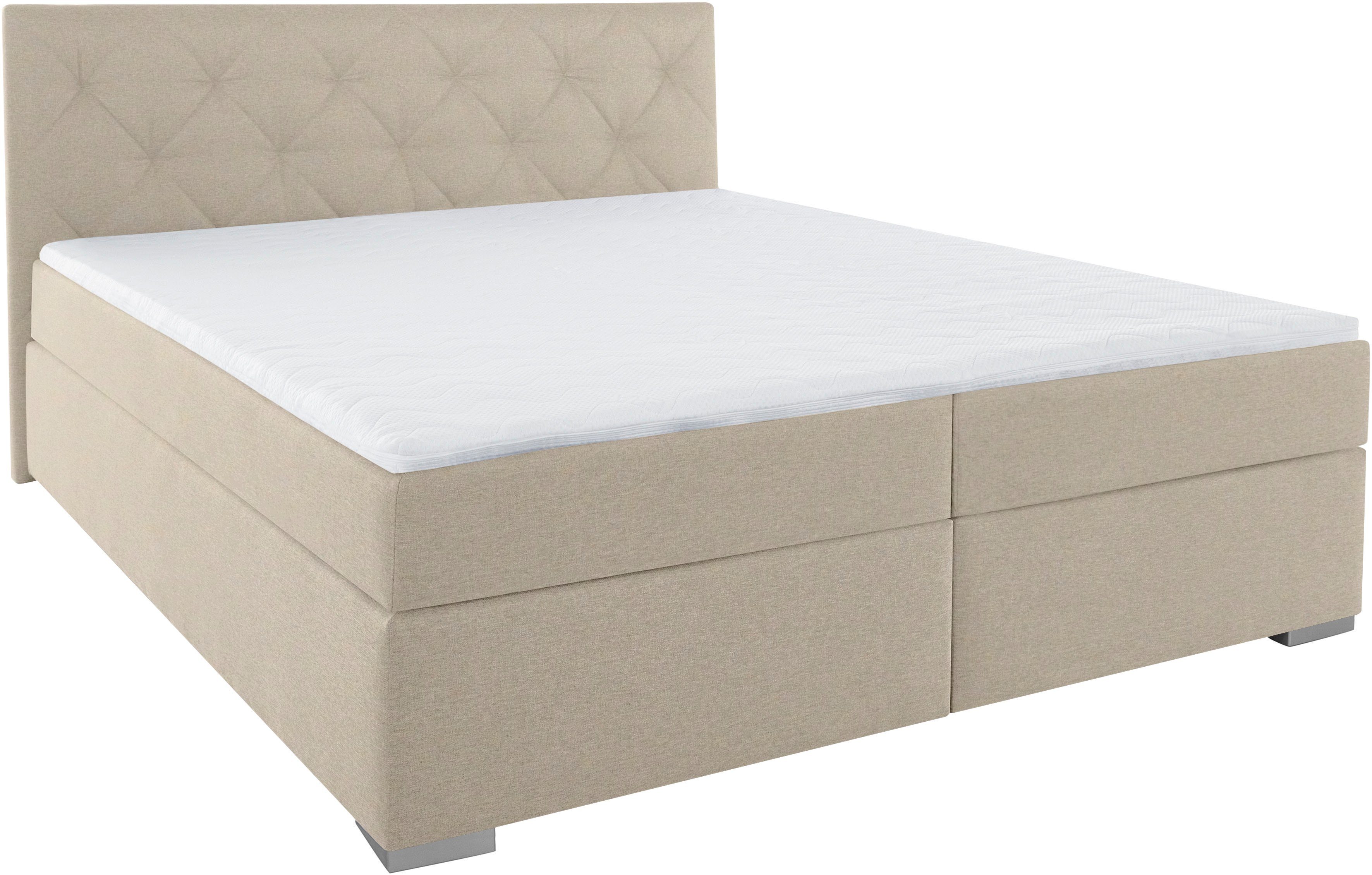INOSIGN Boxspring Tynan optioneel met bedbox, verkrijgbaar in h2, h3 & h4