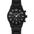 police multifunctioneel horloge addis, pewjk2203102 zwart
