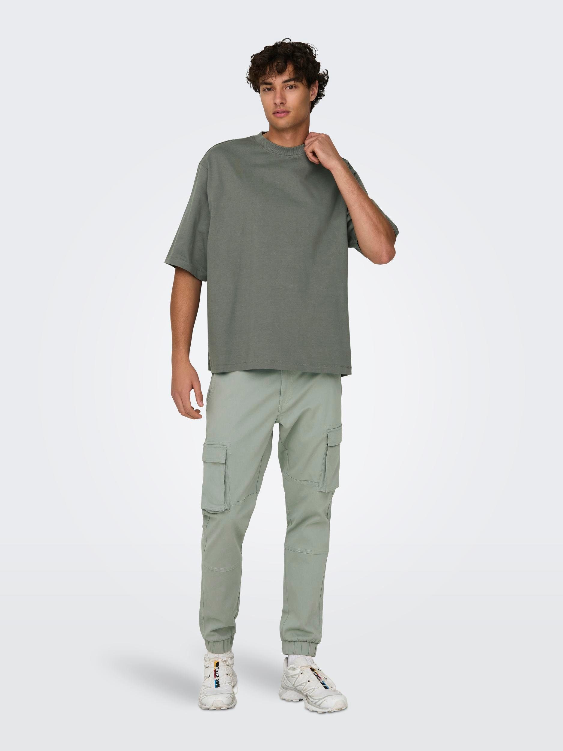 ONLY & SONS Cargobroek ONSCAM STAGE CARGO CUFF LIFE 6687 NOOS