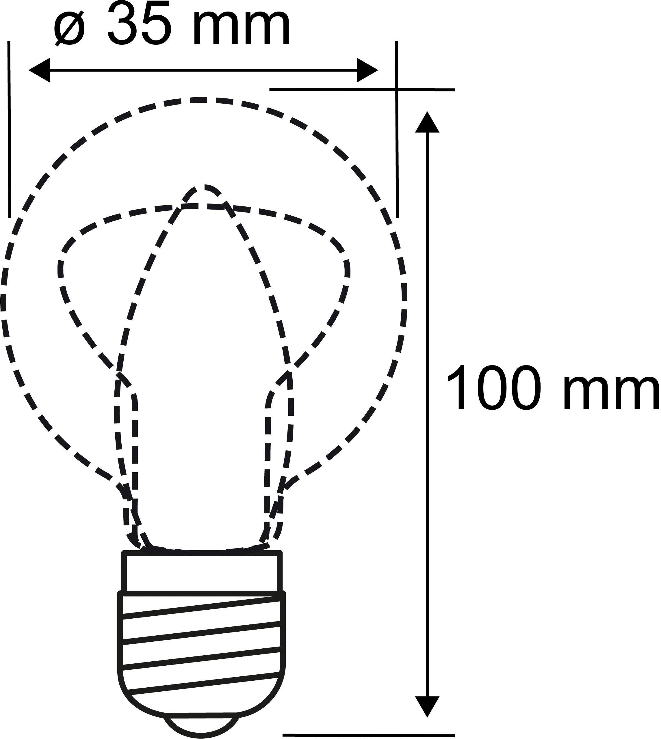 Paulmann Led-verlichting Kaars 4W E14 230V Warmwit 3-pack (3 stuks)