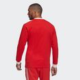 adidas originals shirt met lange mouwen adicolor classics 3-stripes longsleeve rood