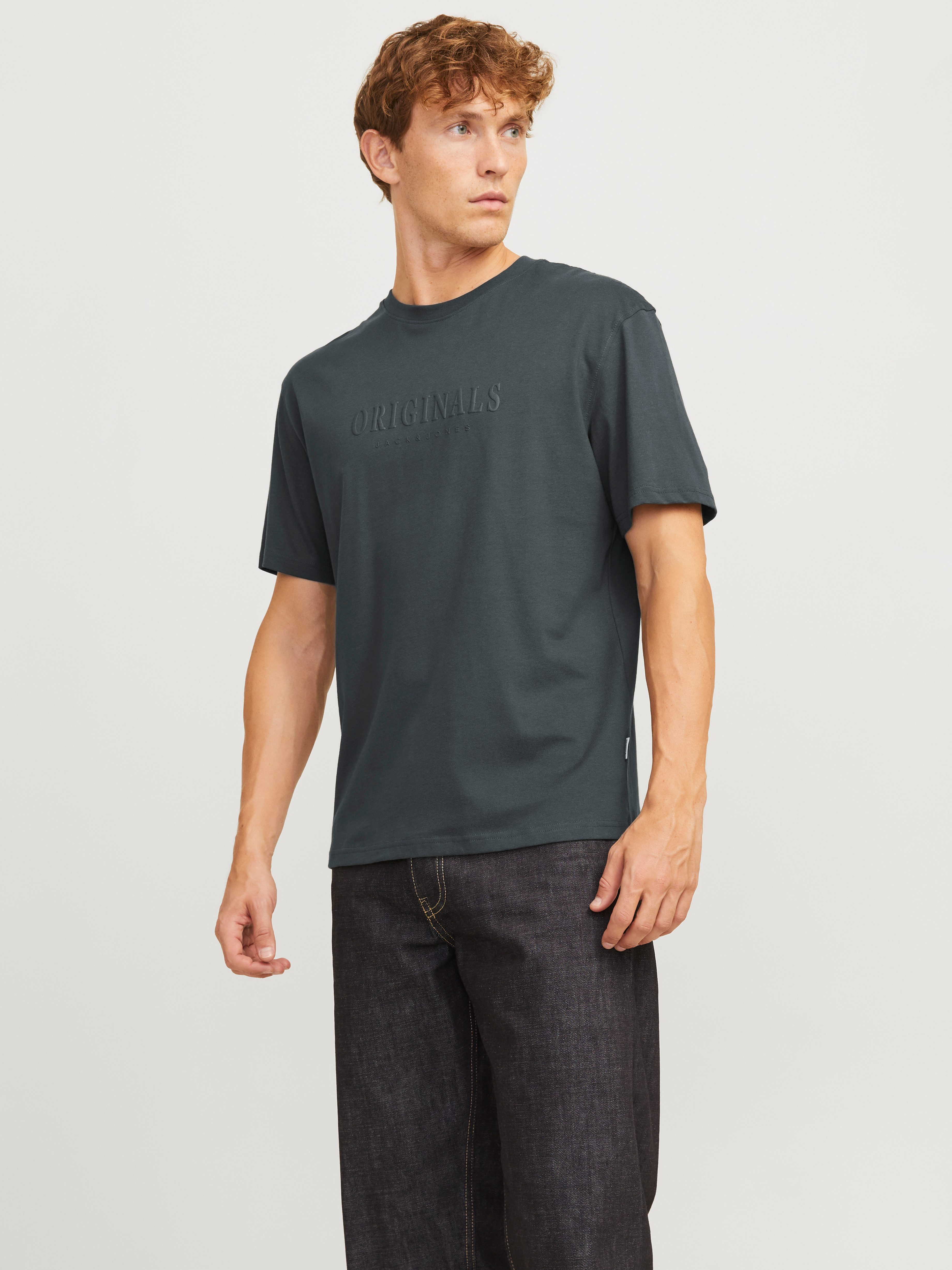 Jack & Jones Shirt met ronde hals JORFREDERIKSBERG TEE SS CREW NECK NOOS