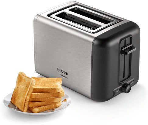 BOSCH Toaster TAT3P420DE DesignLine edelstaal