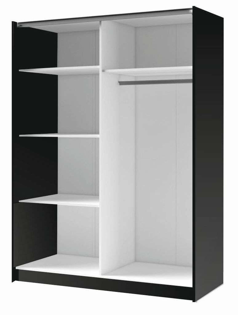 INOSIGN Kledingkast Charisy met spiegel, 4 inlegplanken en kledingstang