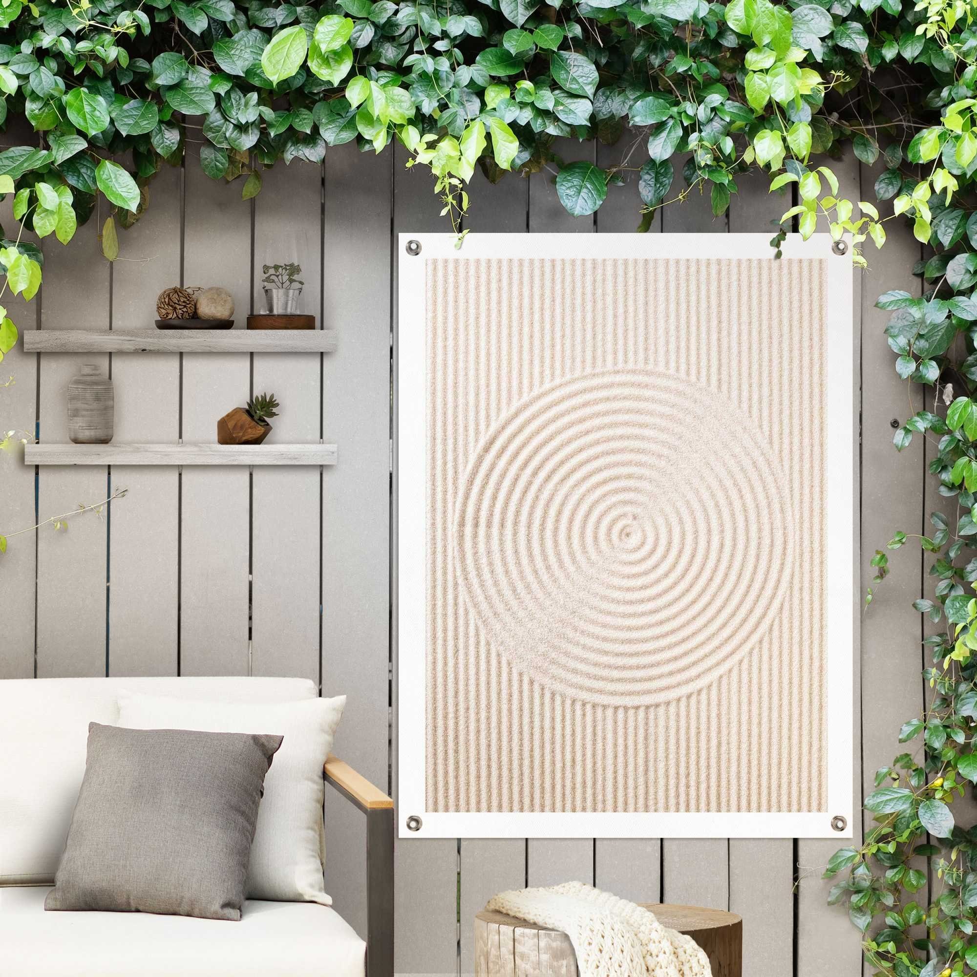 Reinders! Poster SANDKREISE Outdoor voor tuin of balkon