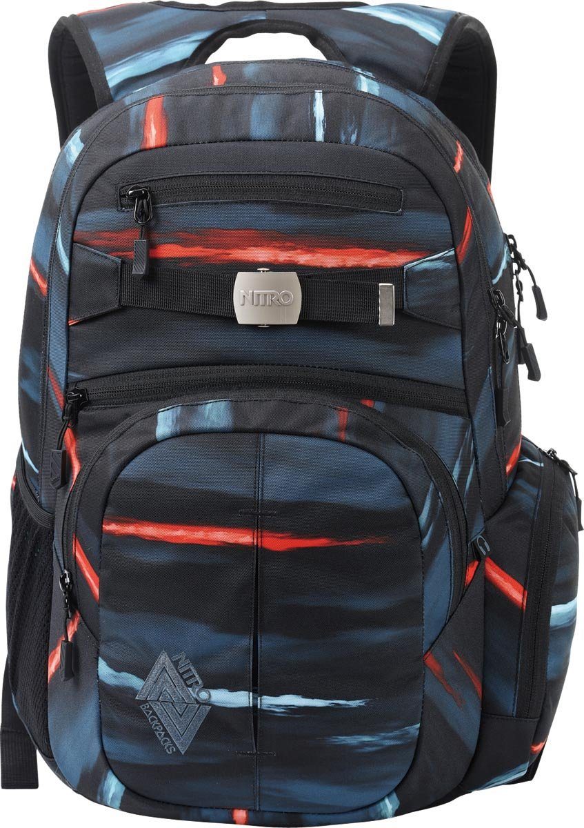 NITRO Schoolrugzak Hero Casual rugzak, grote vrijetijds rugzak, school, werk en reis