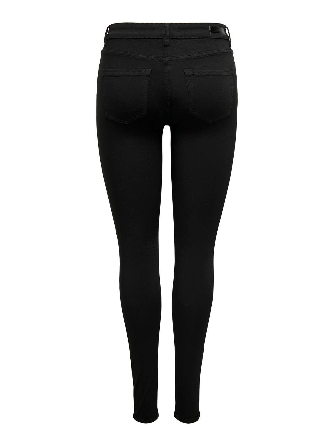 Only Skinny fit jeans ONLBLUSH MID SK 4EVERBLK DNM SOO796 NOOS