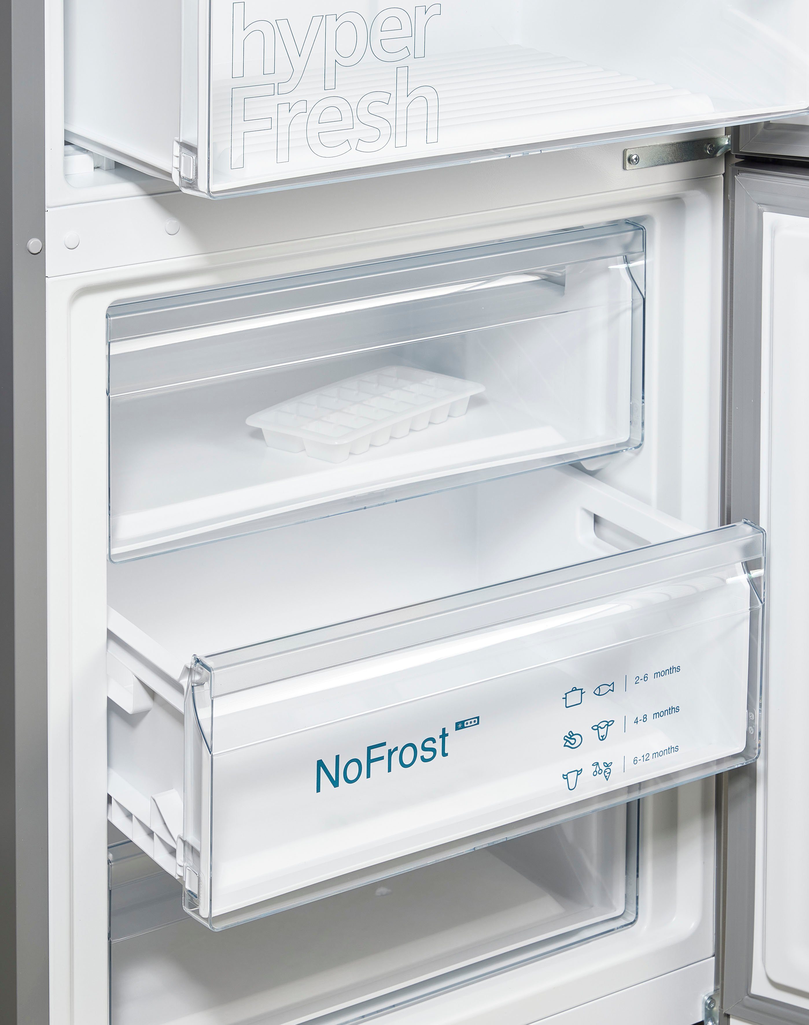 SIEMENS Koel-vriescombinatie KG49NXIBF Breedte 70 cm