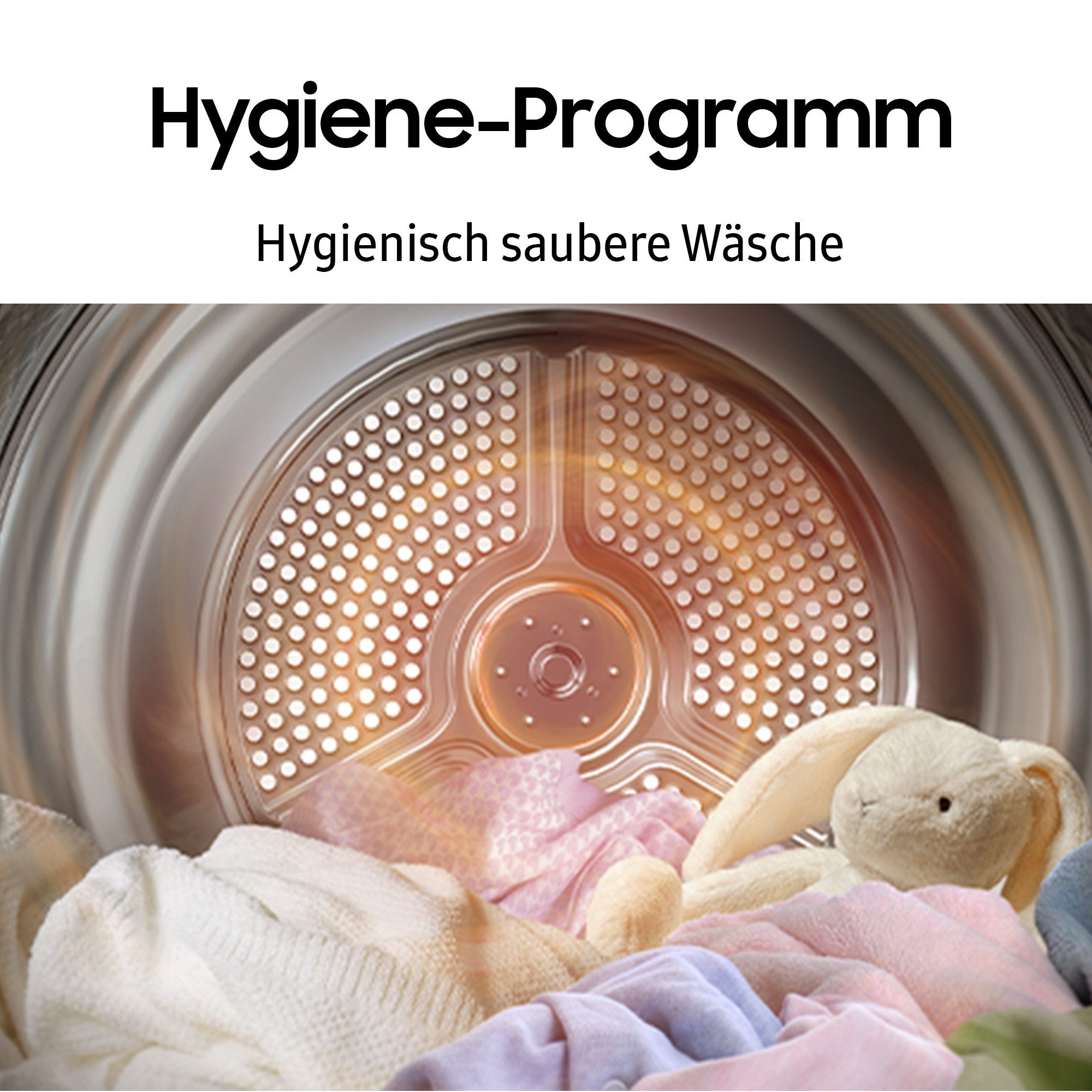 Samsung Warmtepompdroger DV80T6220LX/S2, 8 kg, Kreukbescherming