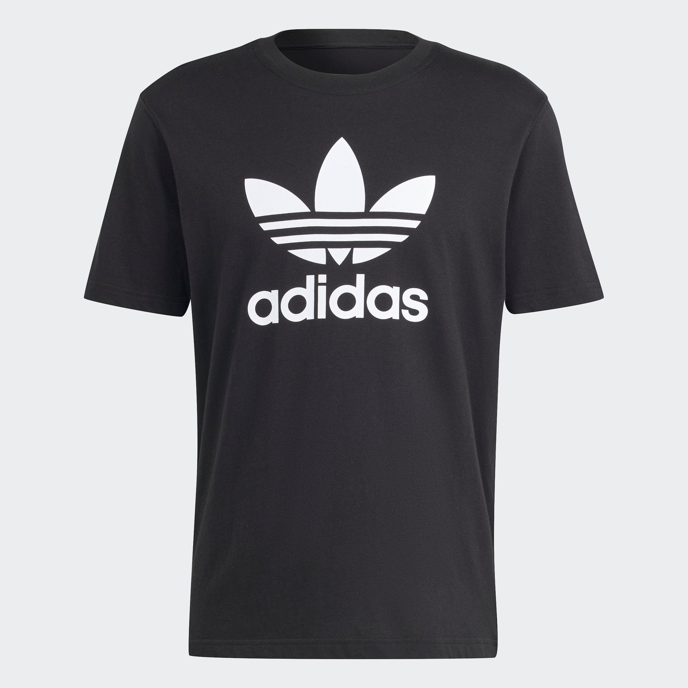 adidas Originals T-shirt TREFOIL T-SHIRT Basic shirt met grote trefoil logoprint