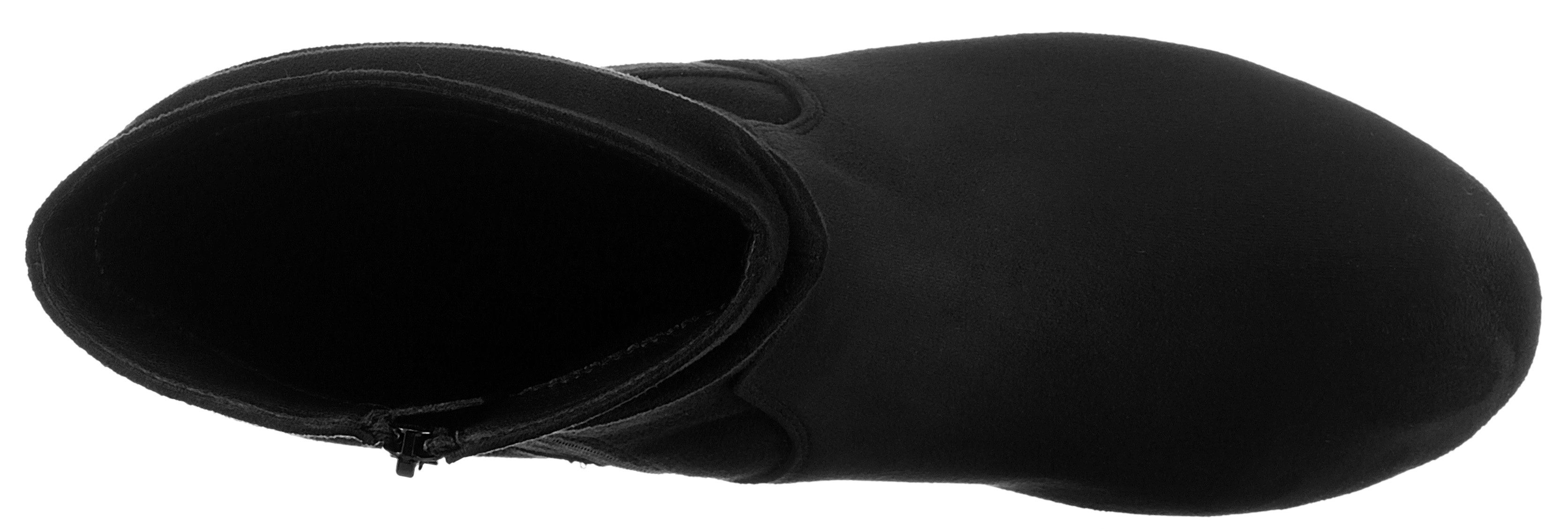 Aniston SHOES Laarsjes met gerimpelde schacht - nieuwe collectie