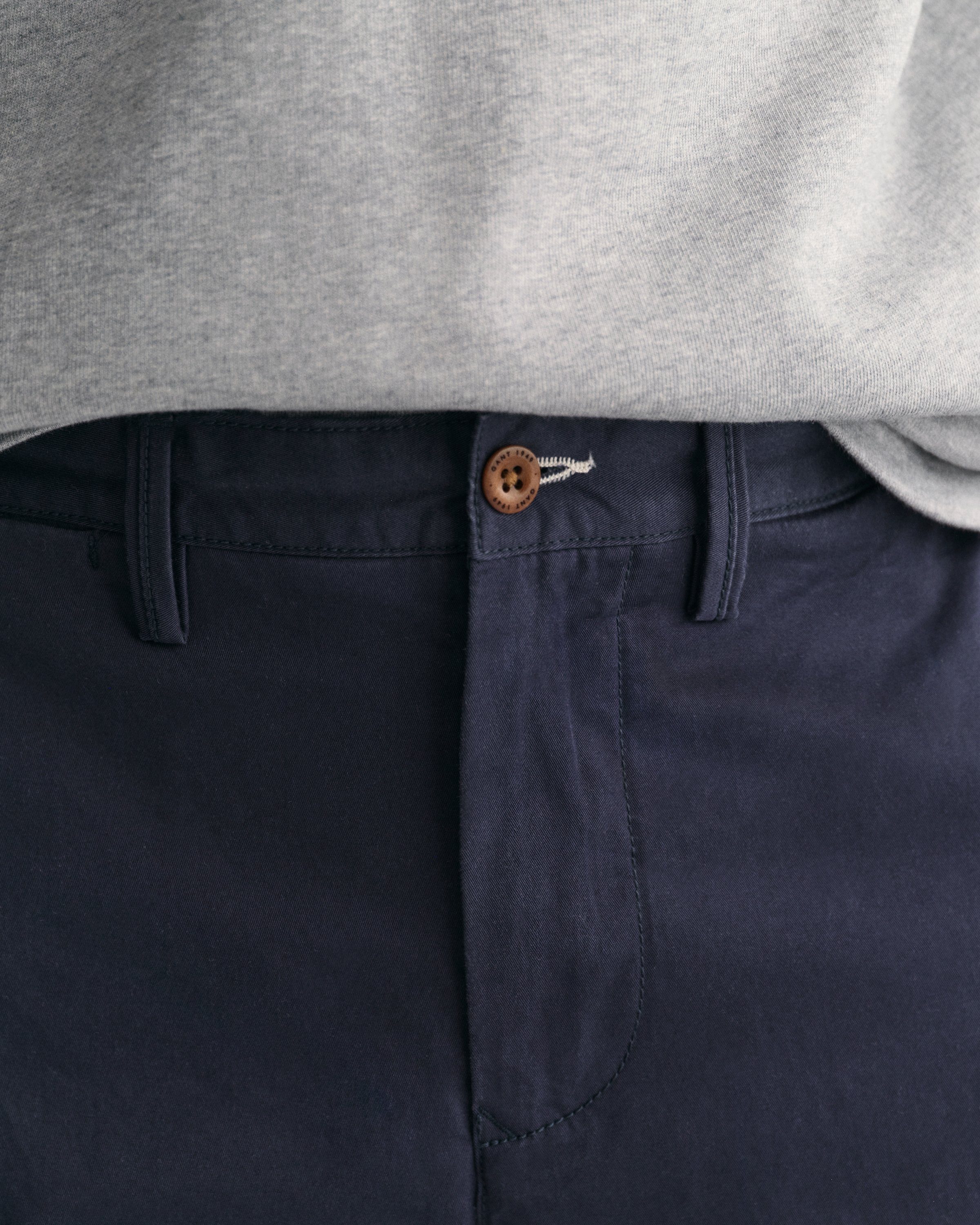 Gant Chino REGULAR TWILL CHINOS Regumit gevoerde zijzakken