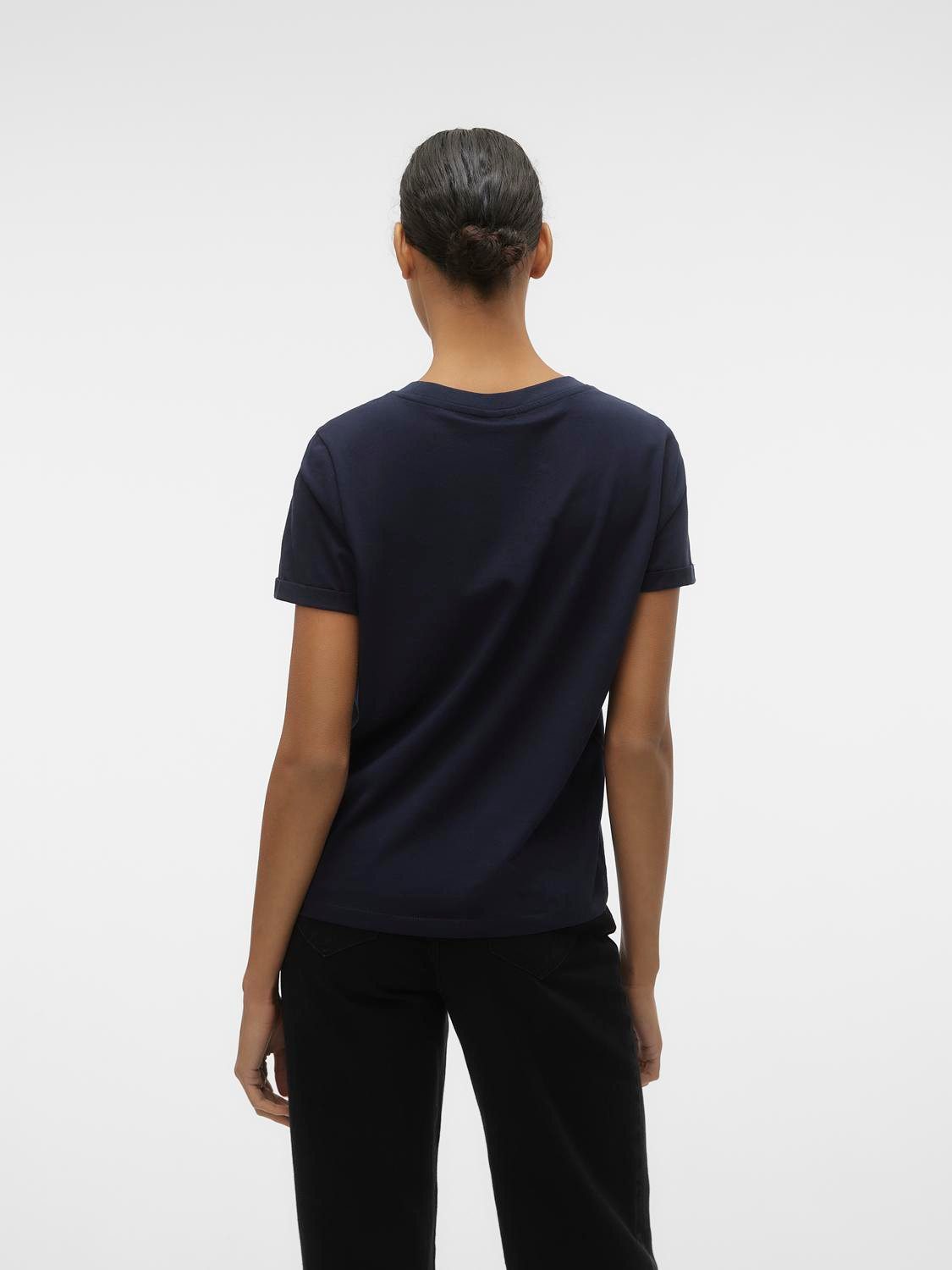 Vero Moda Shirt met korte mouwen VMPAULA S/S T-SHIRT NOOS