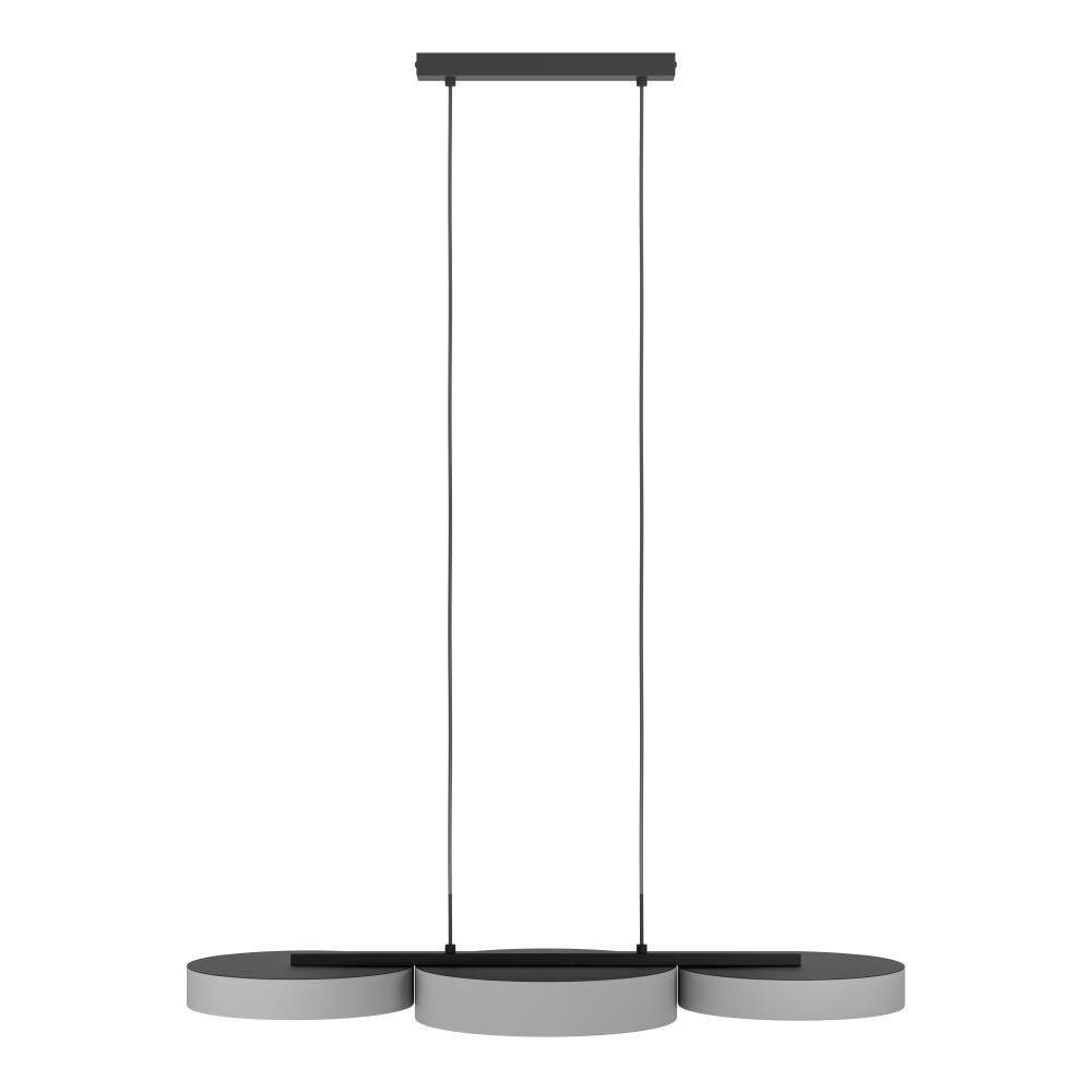 EGLO Hanglamp BARBANO-Z hanglamp, grijs wit, ZigBee 3.0, disco-modus, timer (1 stuk)
