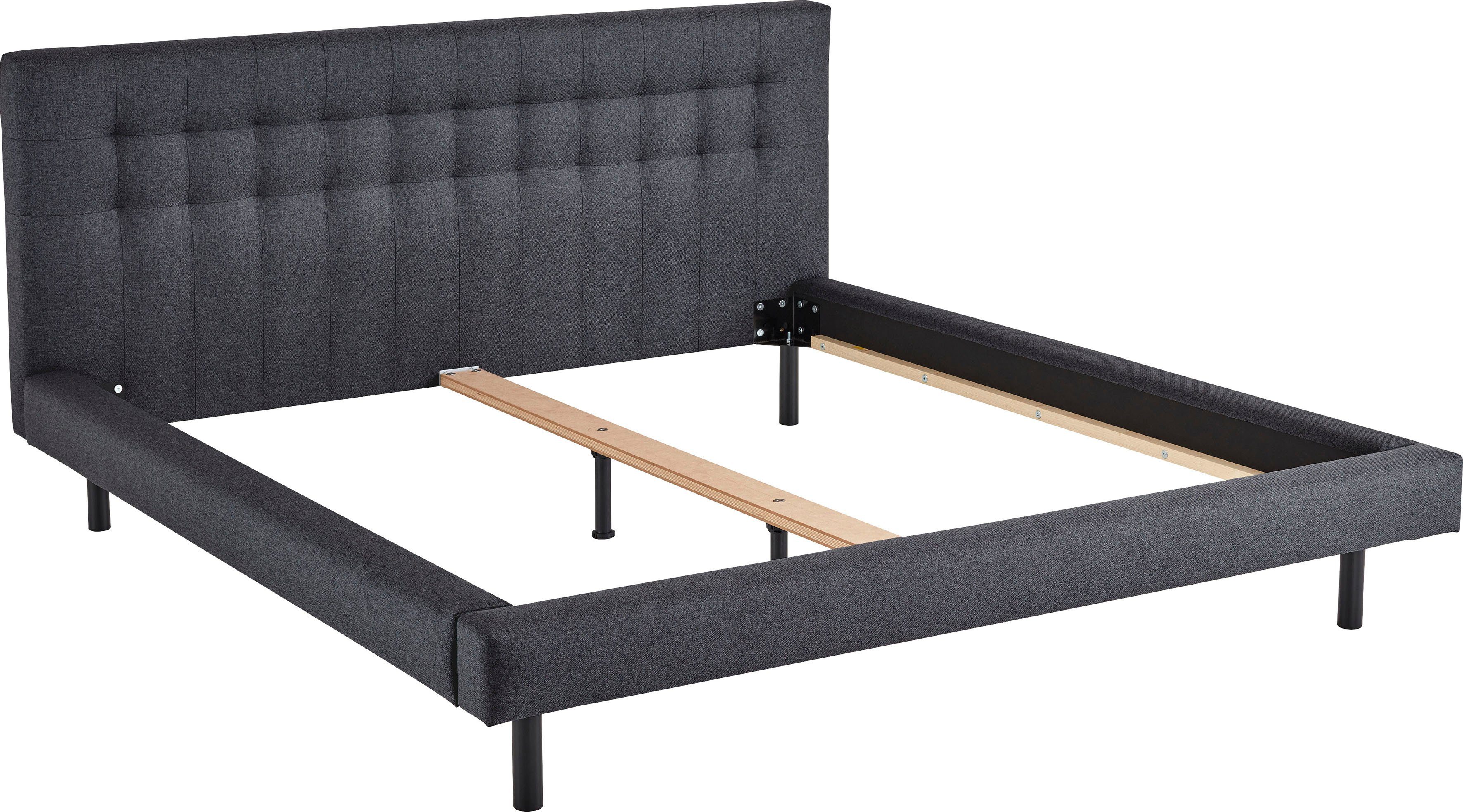 andas Gestoffeerd bed Tobjörn Met breed futonframe