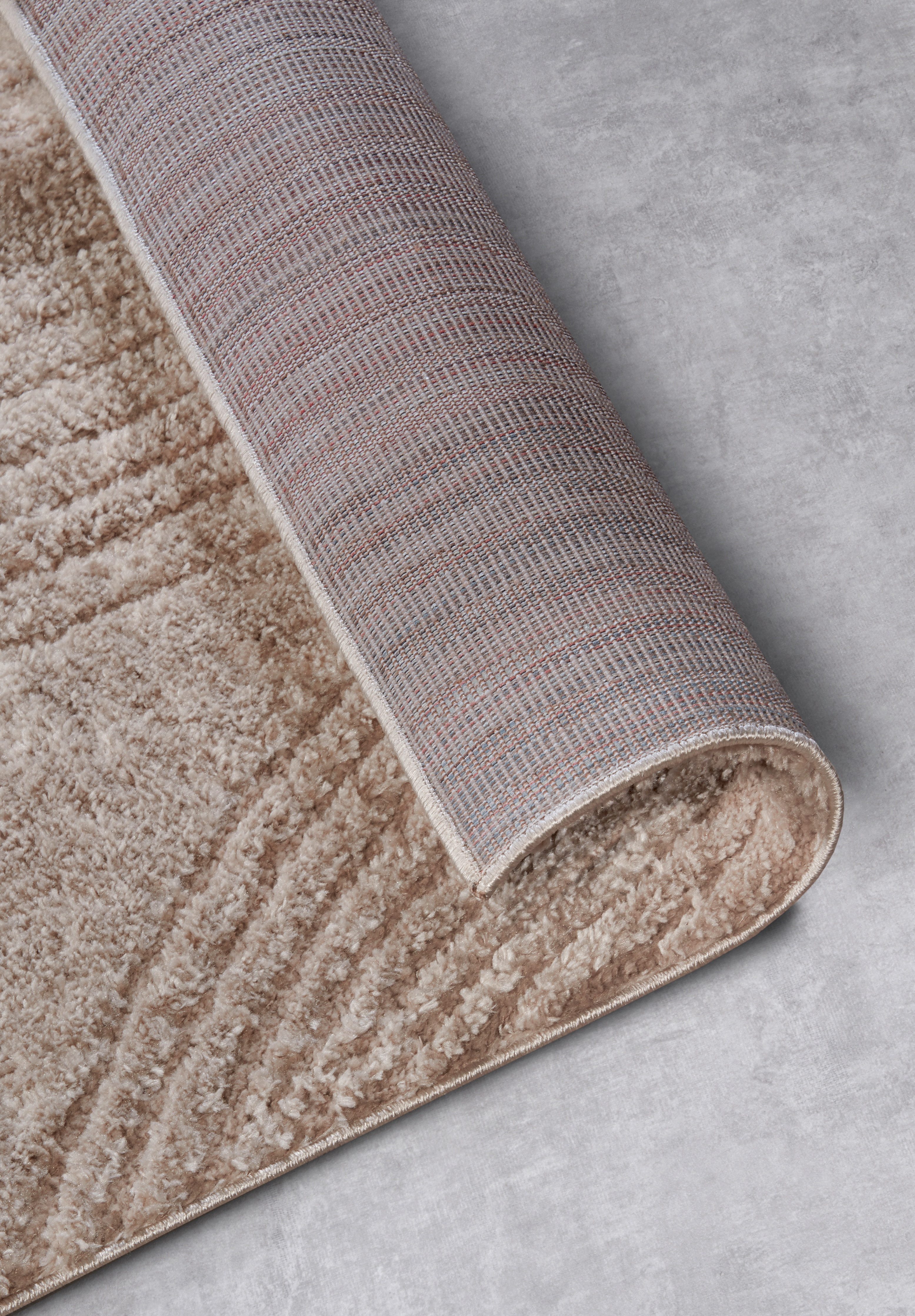 ELLE DECORATION Design-vloerkleed Pigment Hoogpolig, shaggy, loper, zacht, langpolig, modern, hoog-laag effect