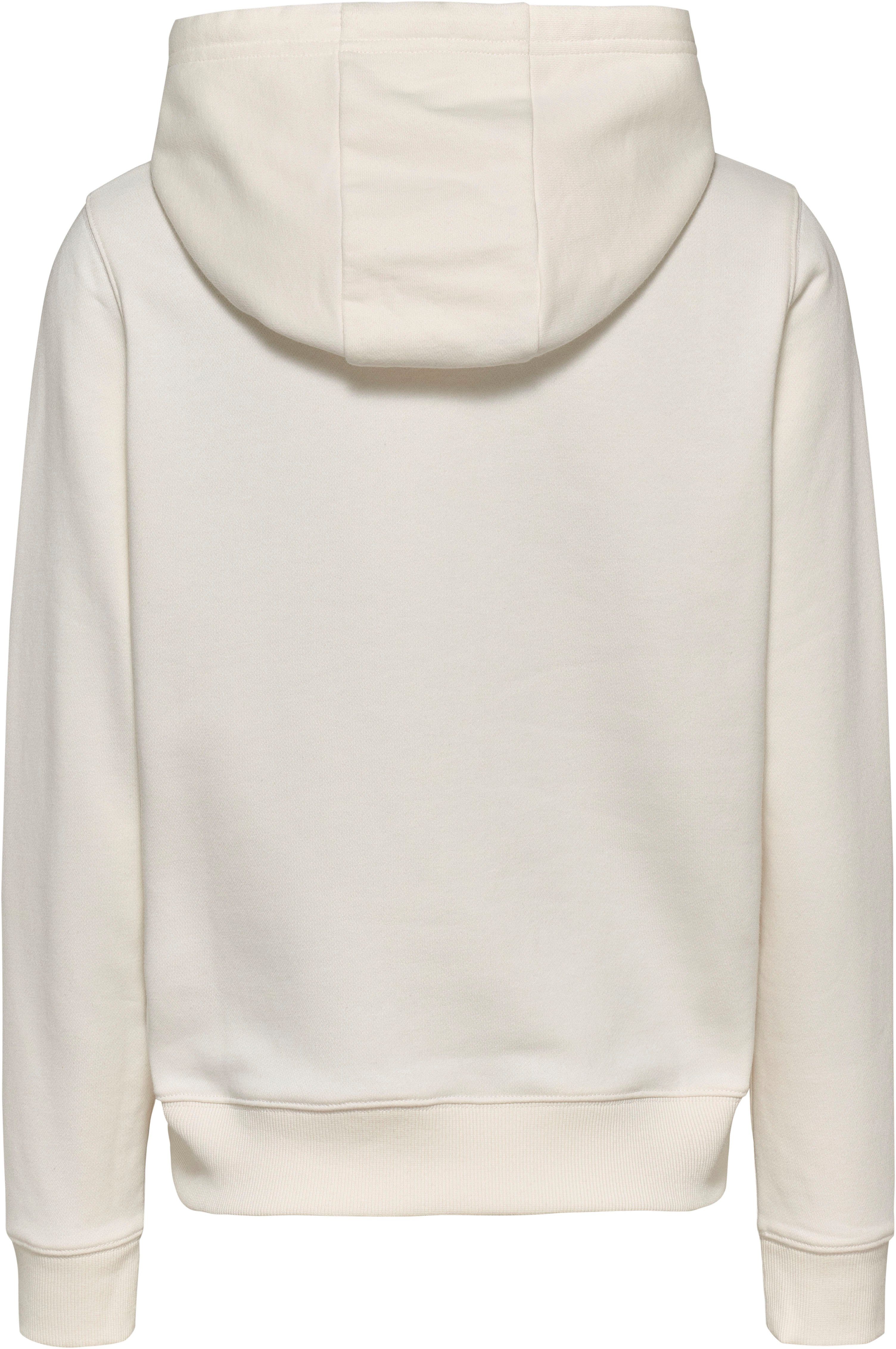 TOMMY JEANS Hoodie TJW REG S FLAG HOODIE Capuchon met koord kangoeroezak logo-vlag