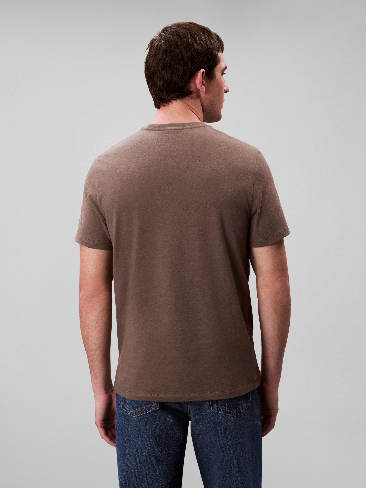 Calvin Klein T-shirt SS SMOOTH CTTN SOLID CREWNK TEE