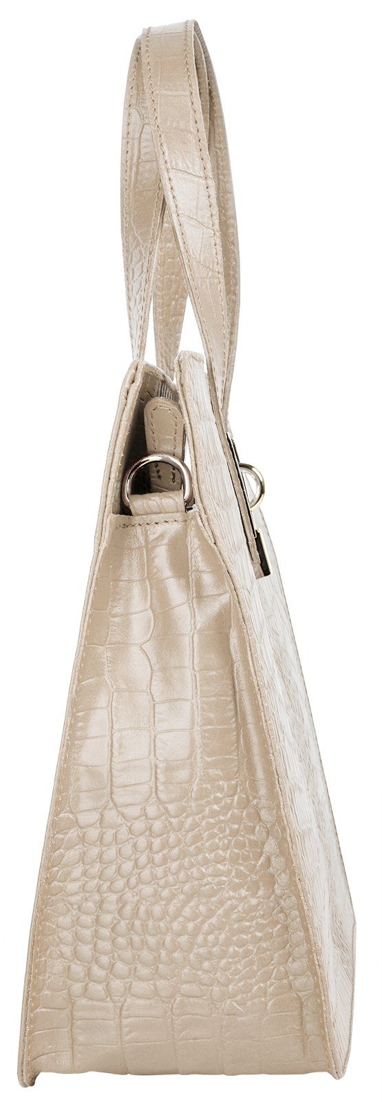 Cluty Tas echt leer, made in italy